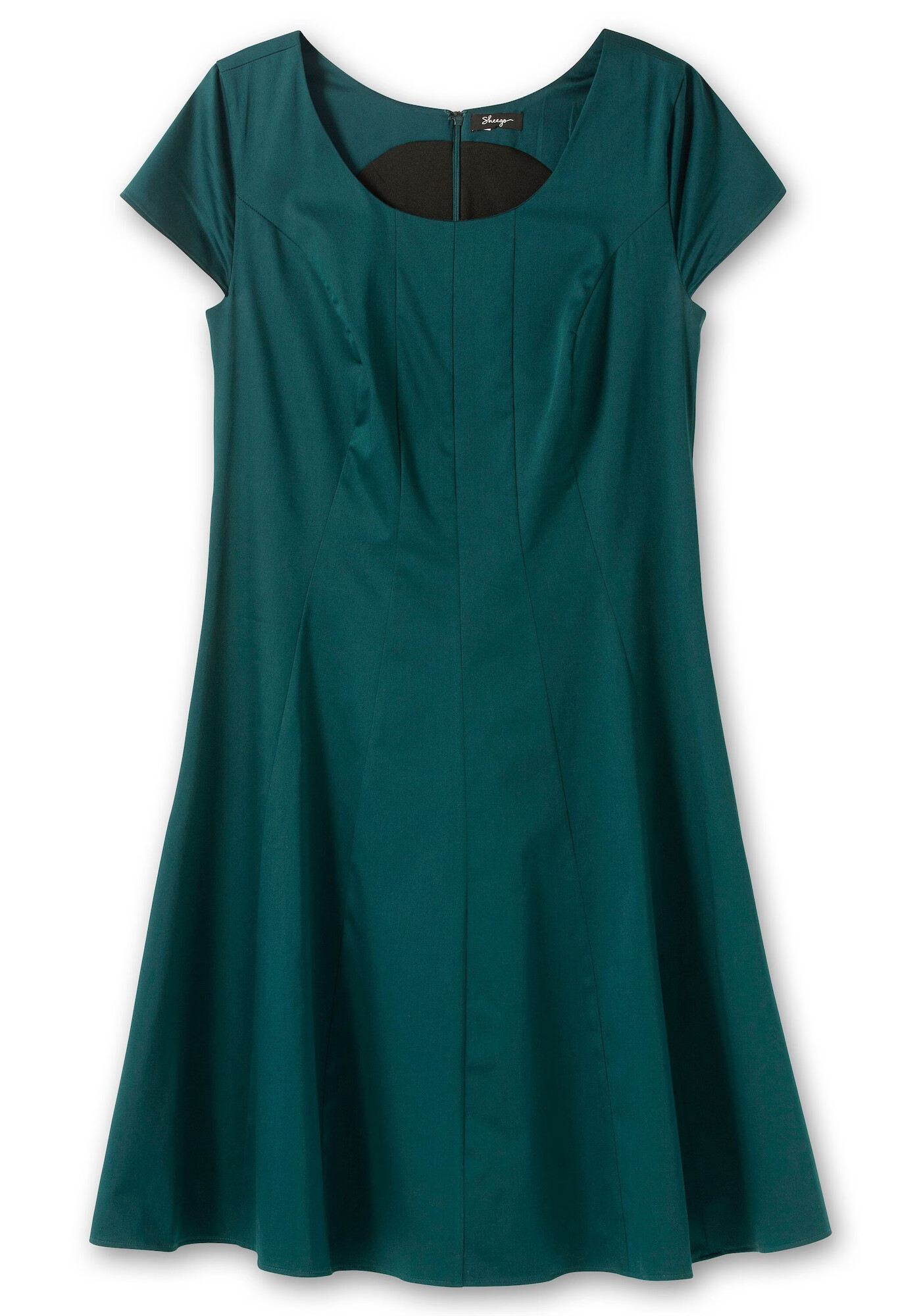 SHEEGO Rochie de cocktail verde închis - Pled.ro