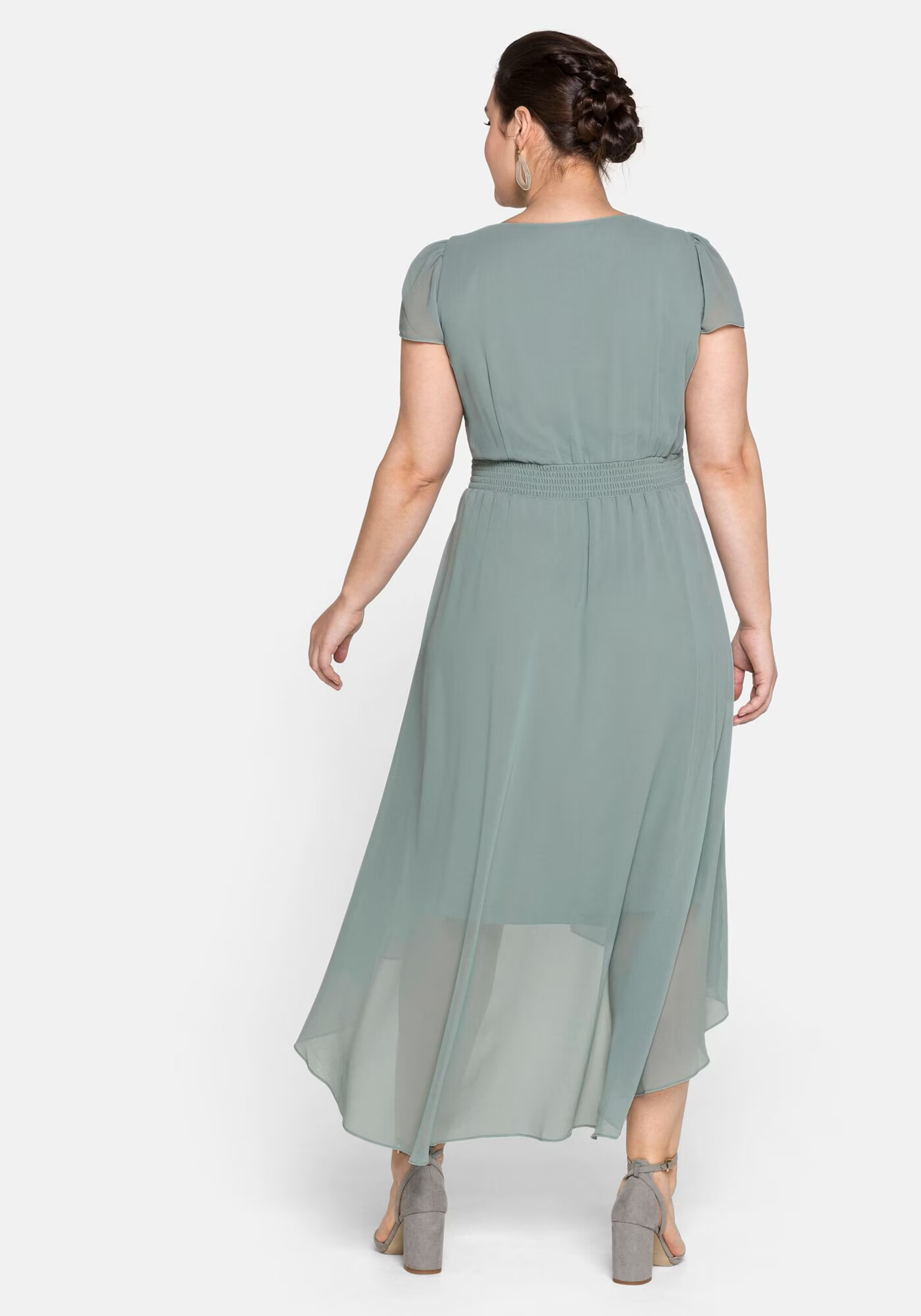 SHEEGO Rochie de cocktail verde pastel - Pled.ro