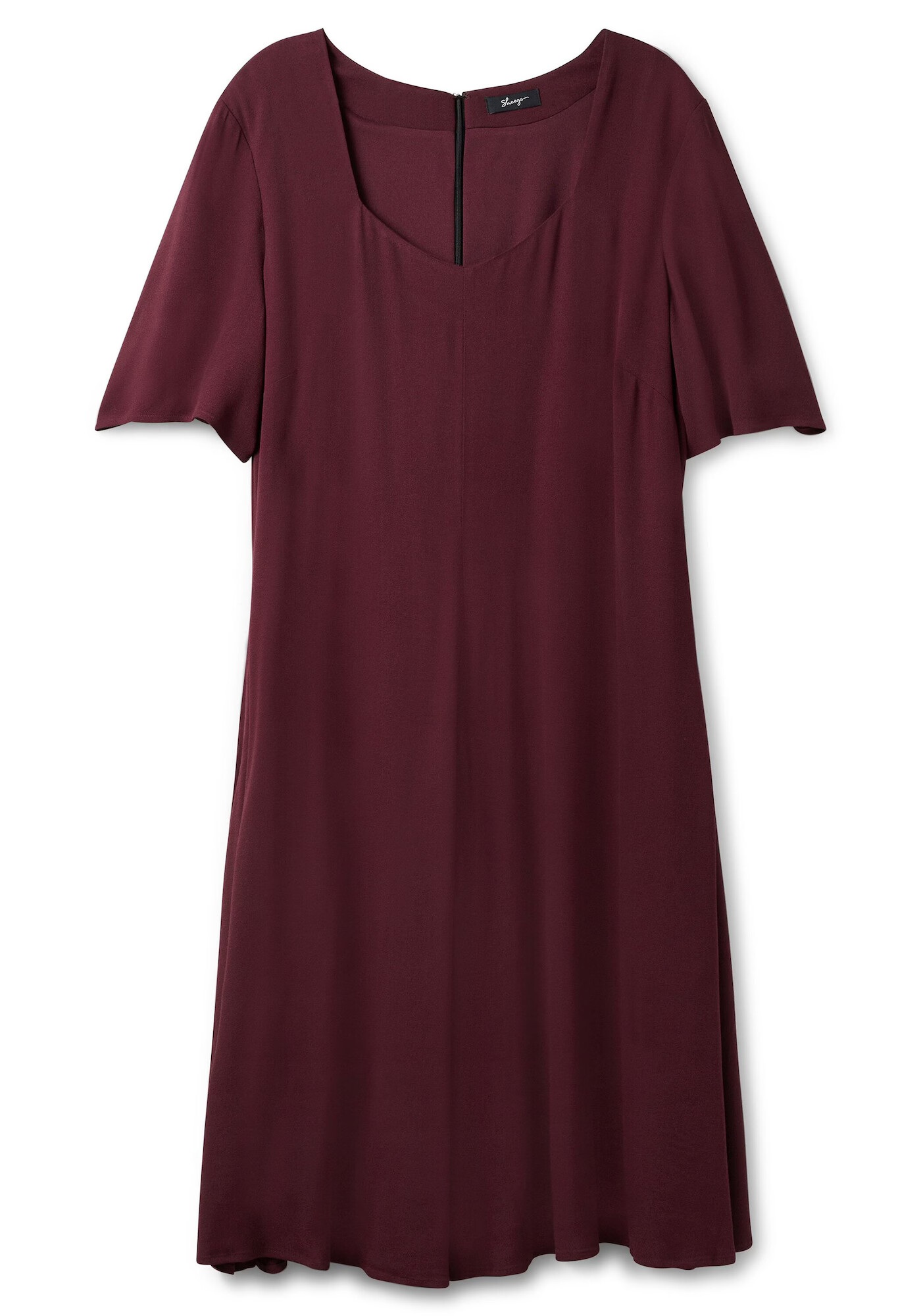 SHEEGO Rochie de cocktail roșu bordeaux - Pled.ro