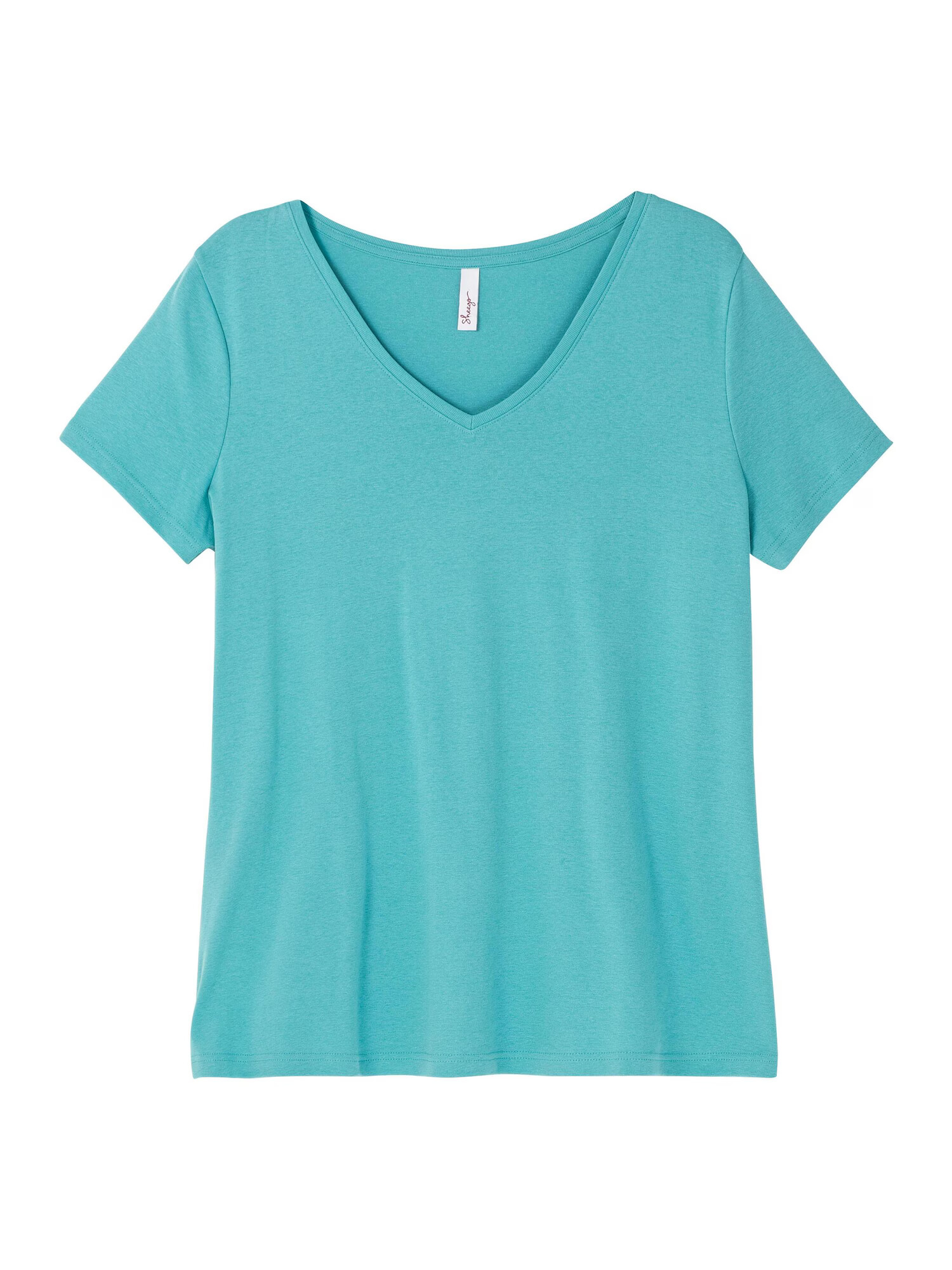 SHEEGO Tricou albastru aqua - Pled.ro