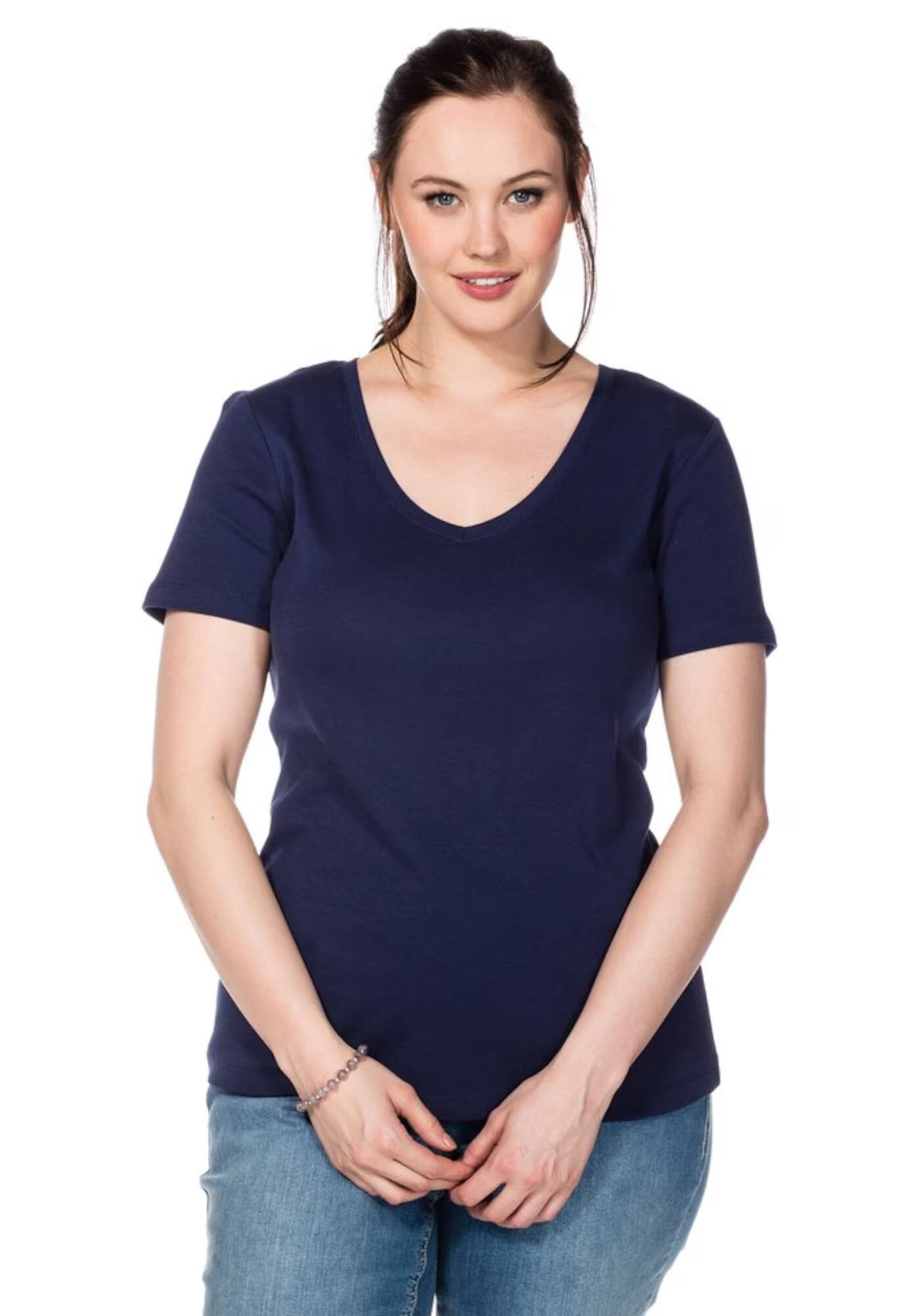 SHEEGO Tricou albastru marin - Pled.ro