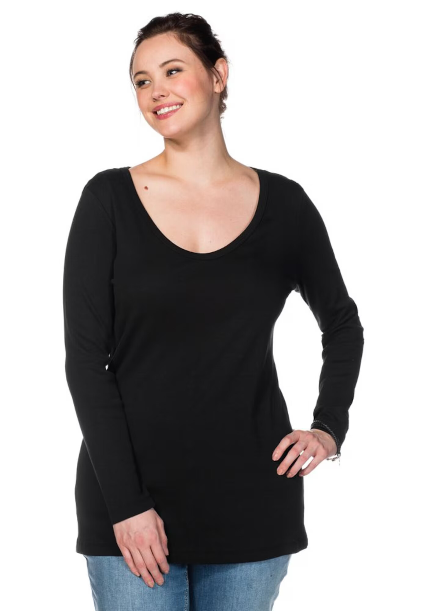 SHEEGO Tricou negru - Pled.ro