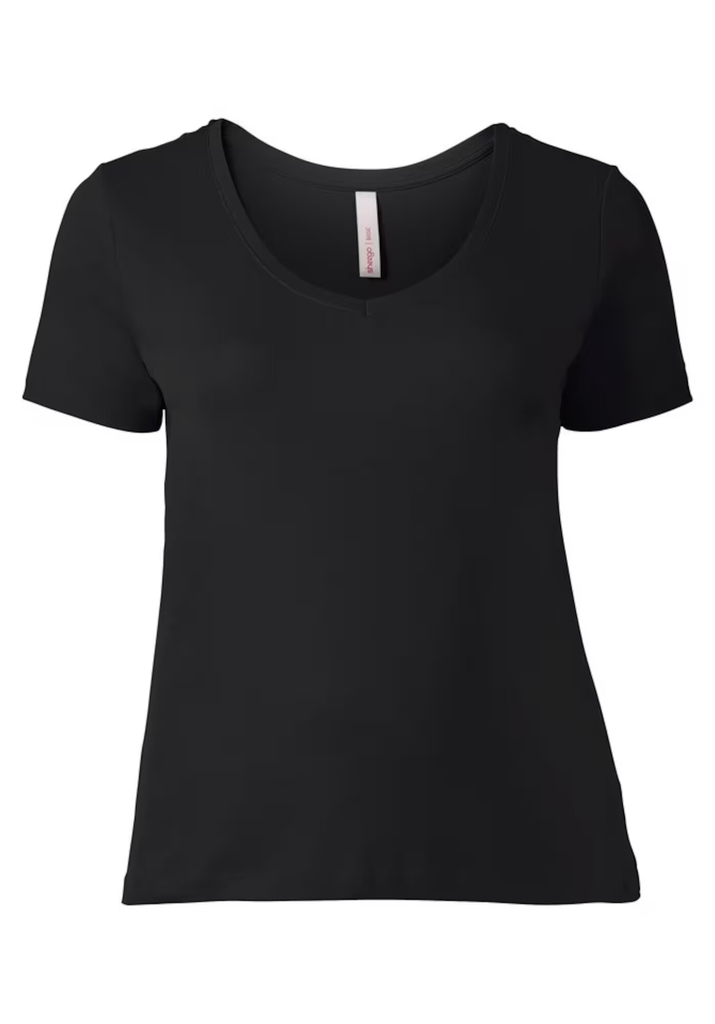 SHEEGO Tricou negru - Pled.ro