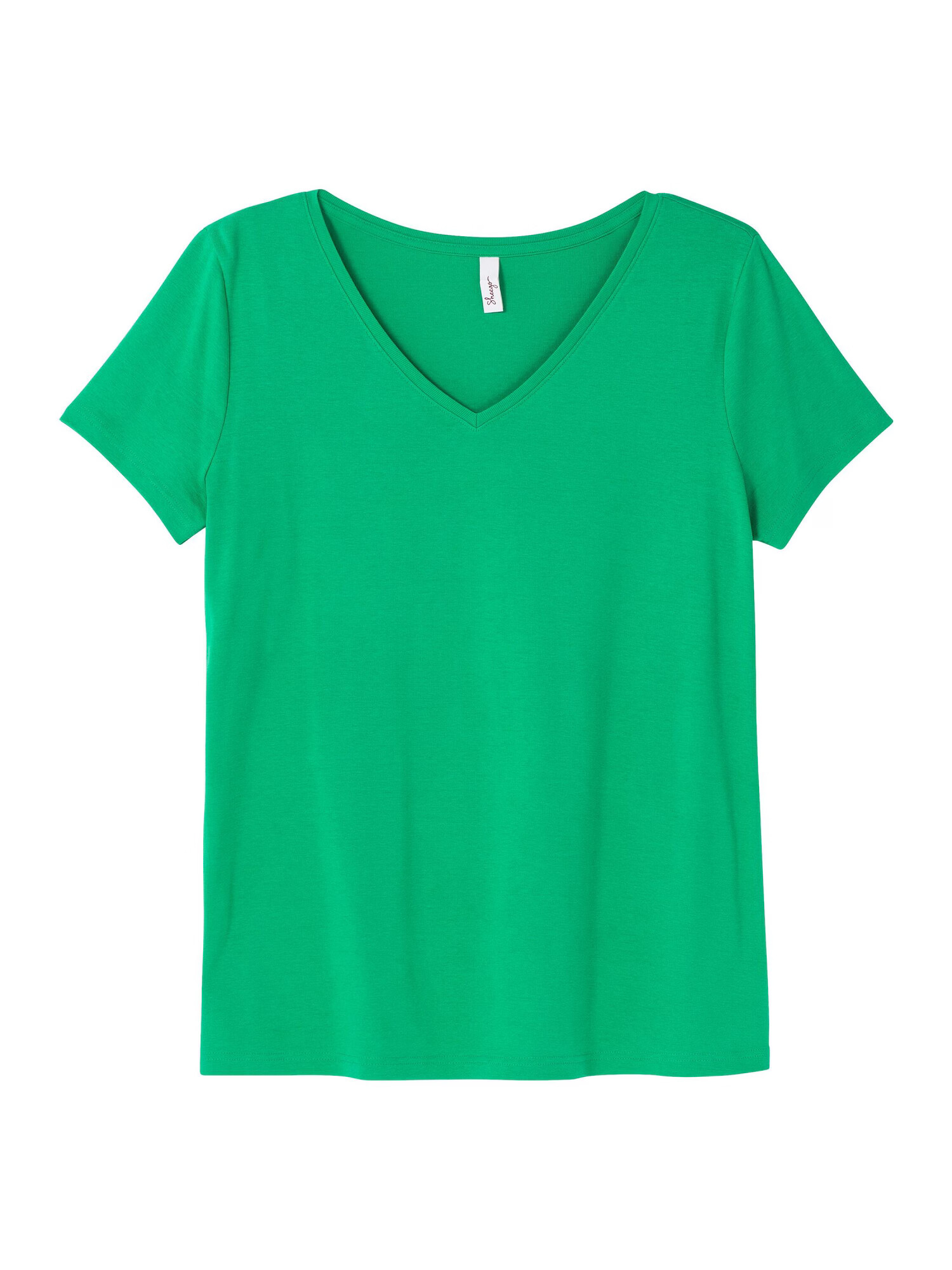 SHEEGO Tricou verde iarbă - Pled.ro