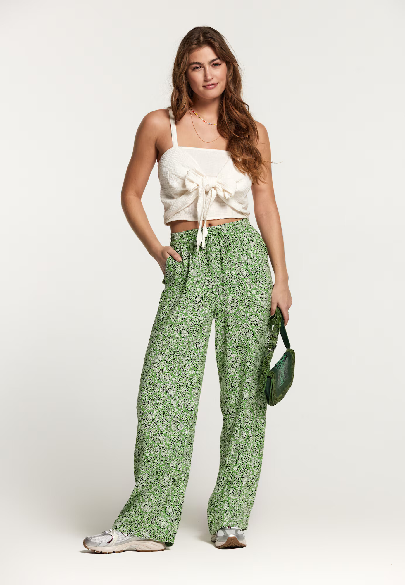 Shiwi Pantaloni 'Monaco' verde - Pled.ro