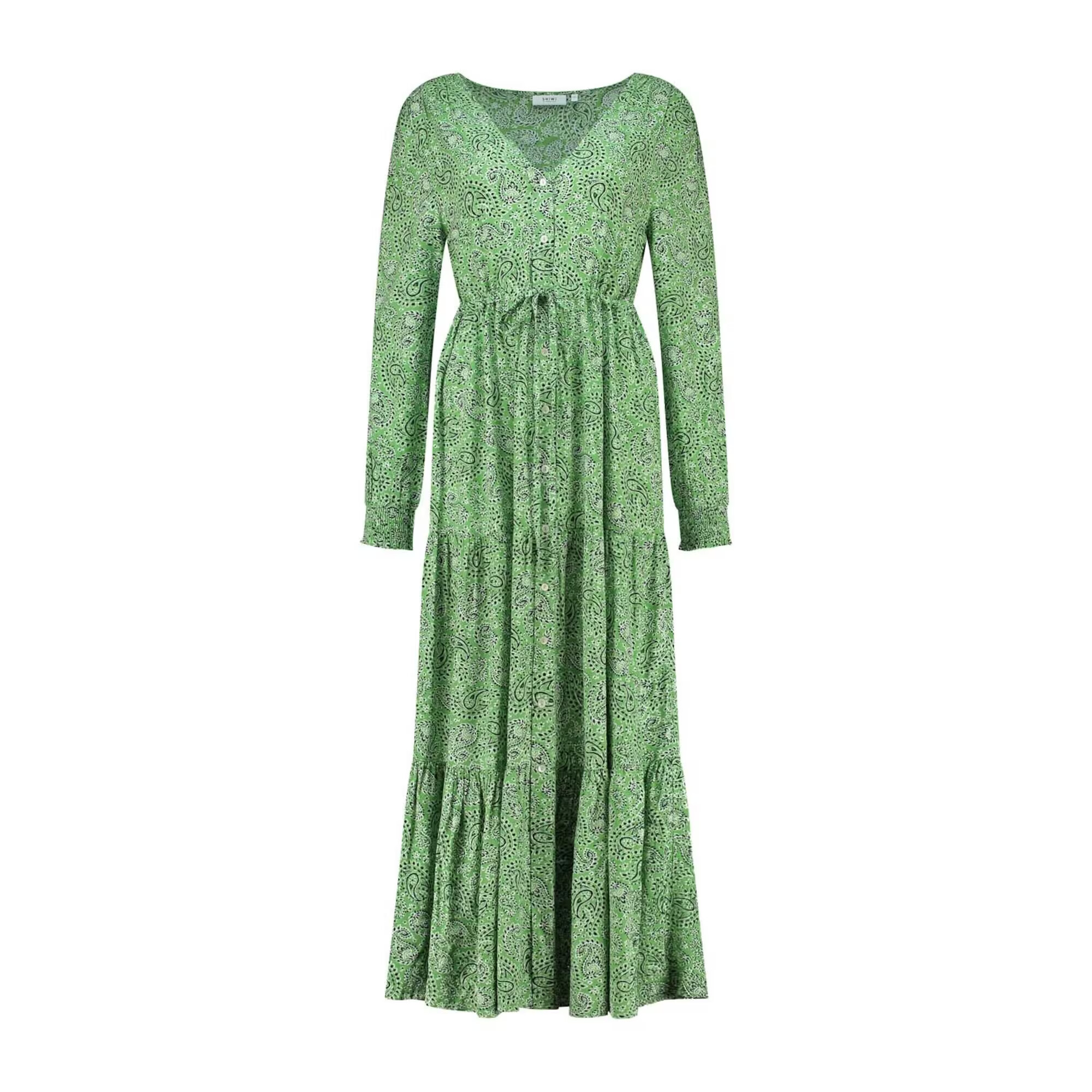 Shiwi Rochie 'Azores' verde / negru / alb - Pled.ro