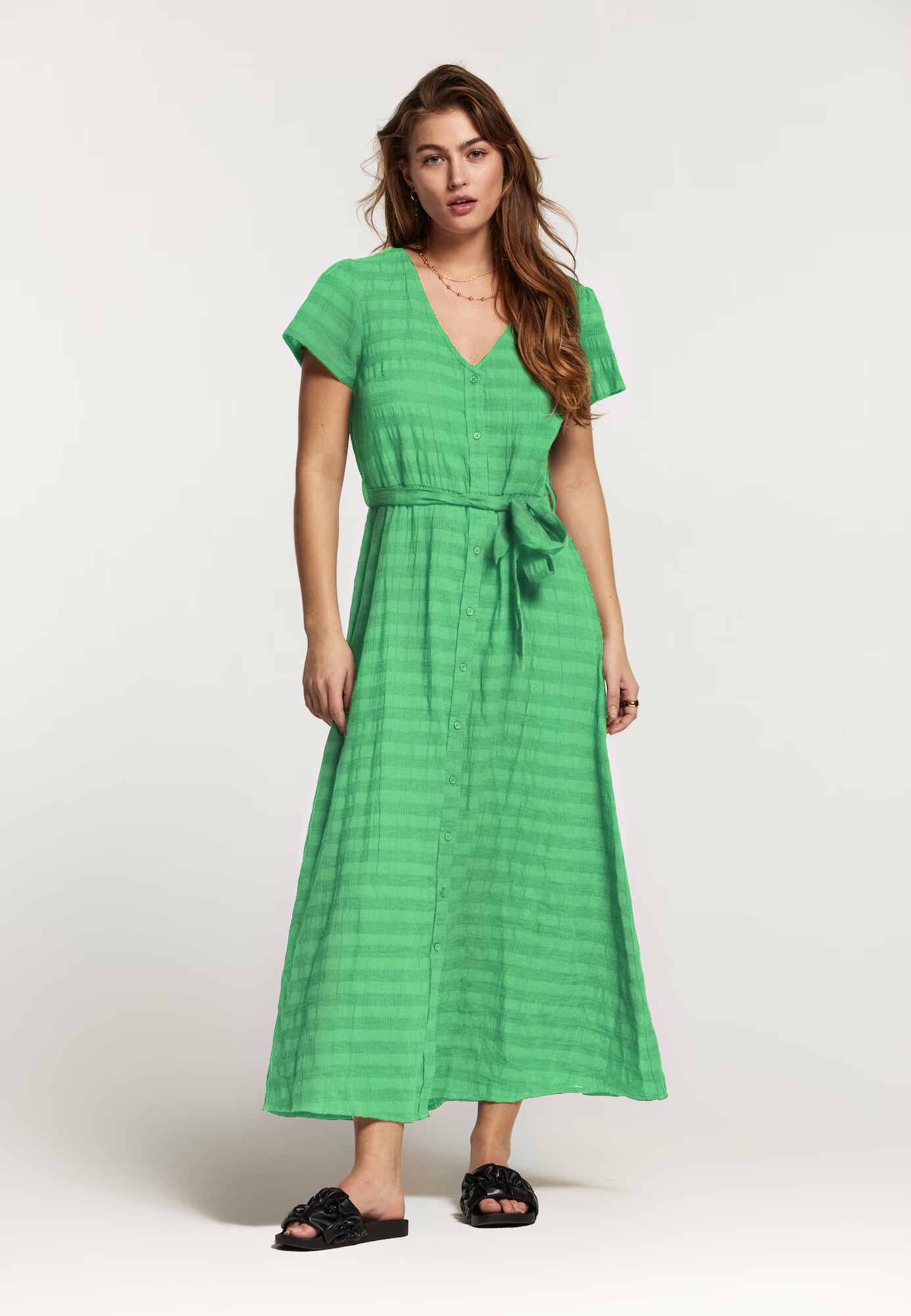 Shiwi Rochie tip bluză 'Brazil' verde - Pled.ro