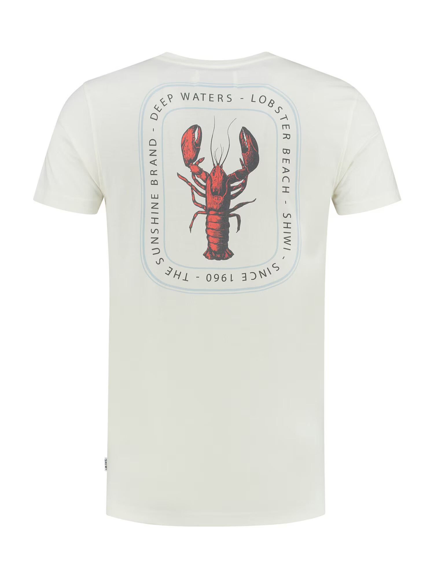 Shiwi Tricou 'Lobster beach' roşu închis / negru / alb - Pled.ro