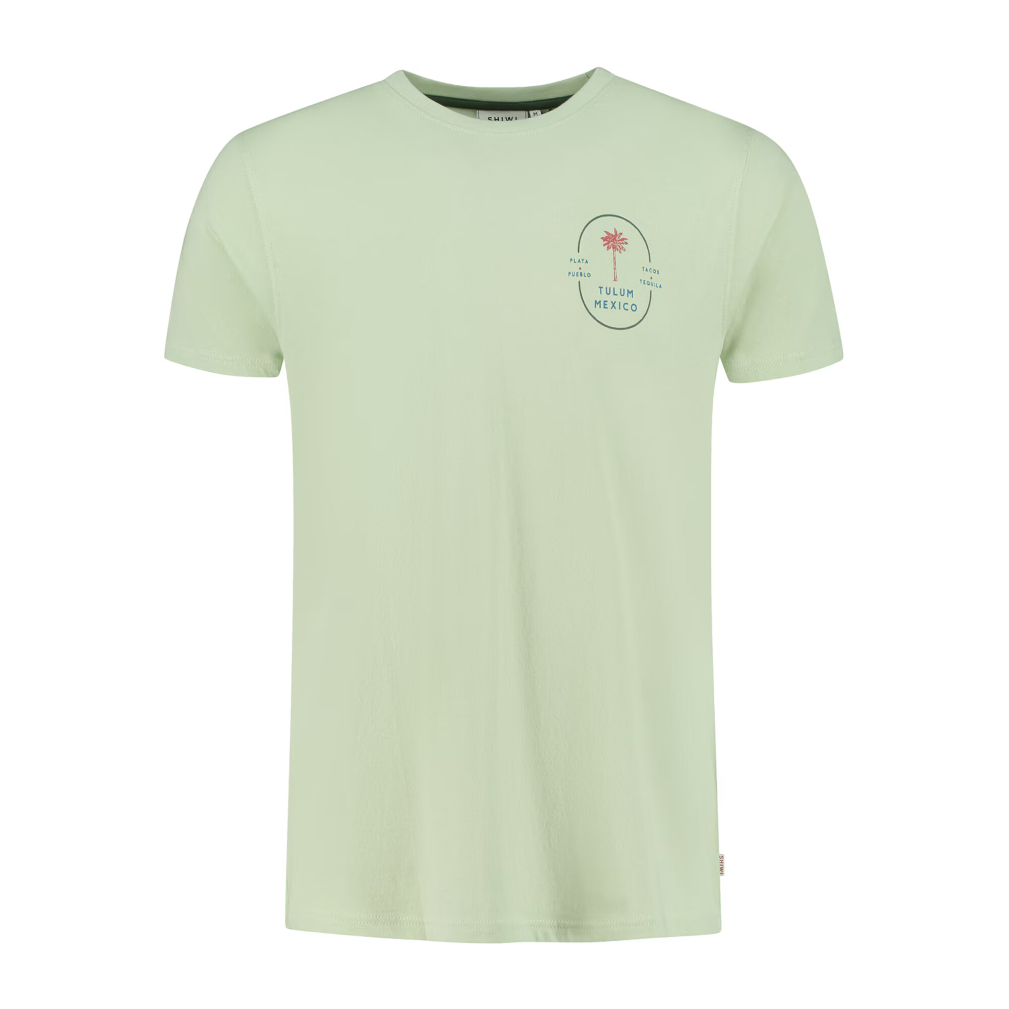 Shiwi Tricou 'Tulum' verde pastel - Pled.ro