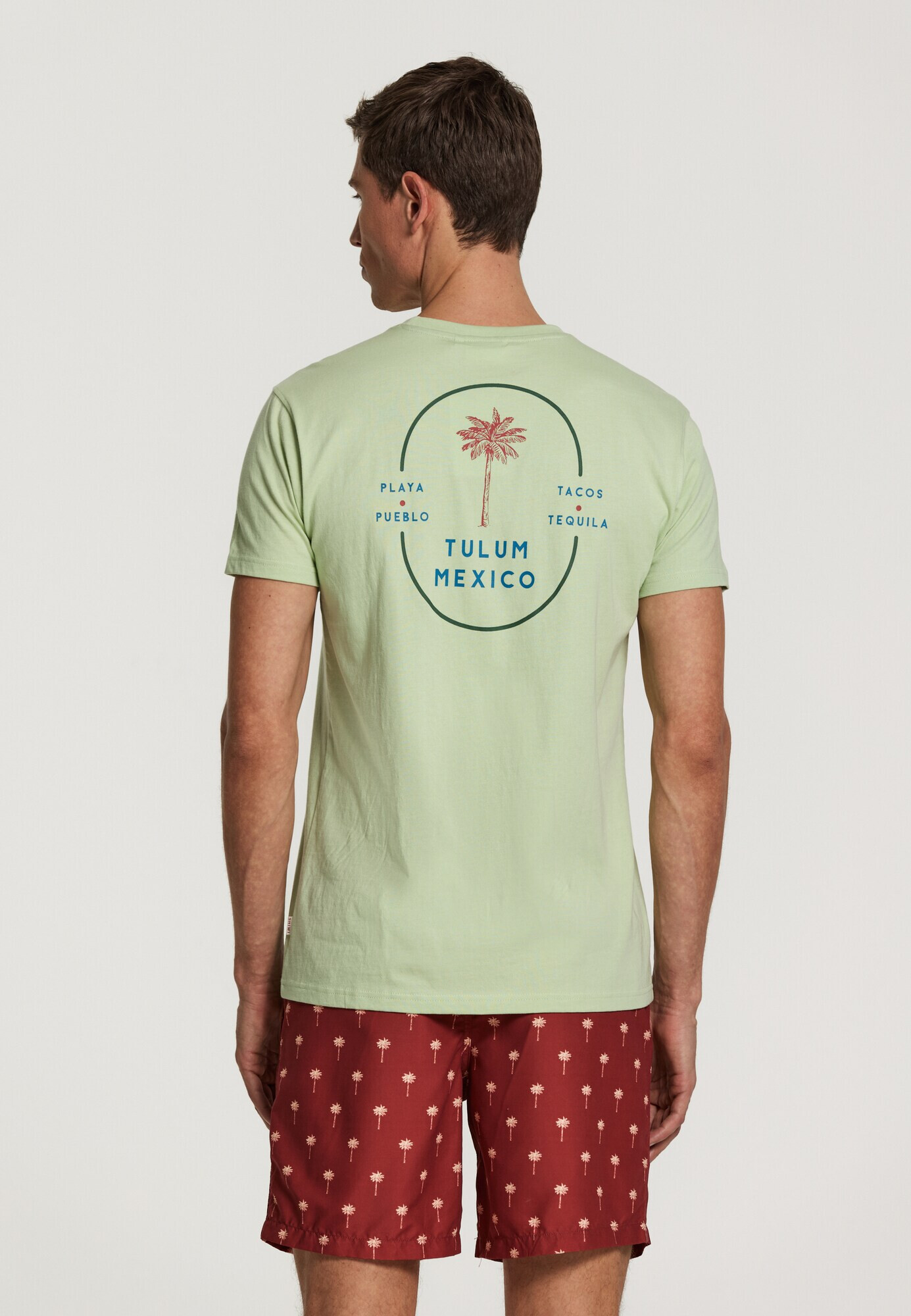 Shiwi Tricou 'Tulum' verde pastel - Pled.ro