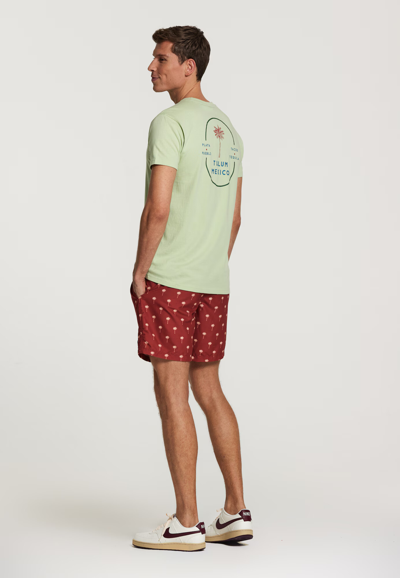 Shiwi Tricou 'Tulum' verde pastel - Pled.ro