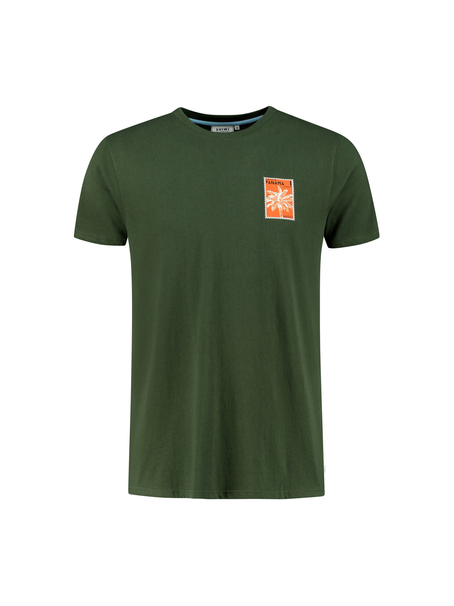 Shiwi Tricou verde închis / lila / portocaliu / alb - Pled.ro