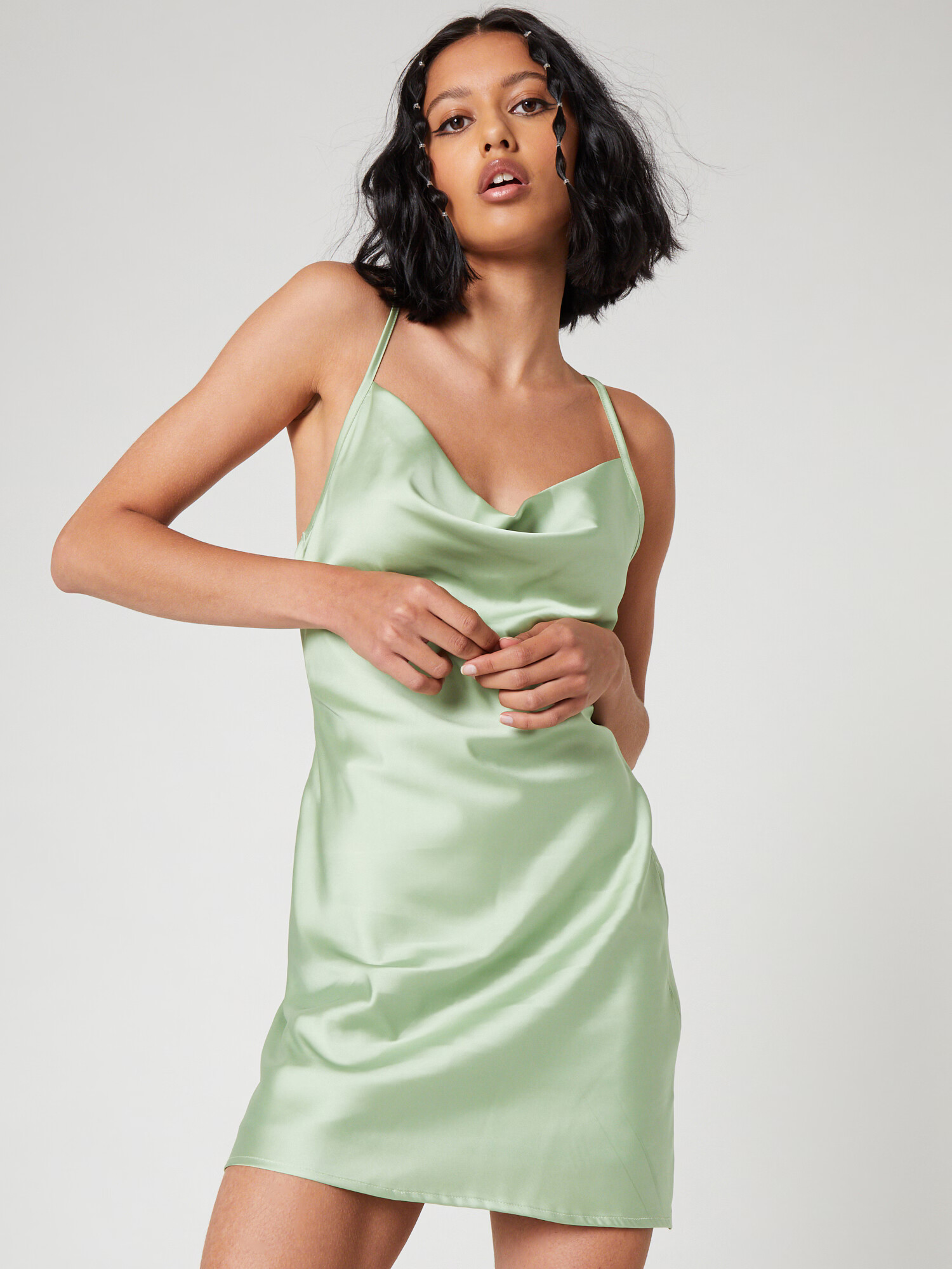 SHYX Rochie de cocktail 'Blakely' verde deschis - Pled.ro