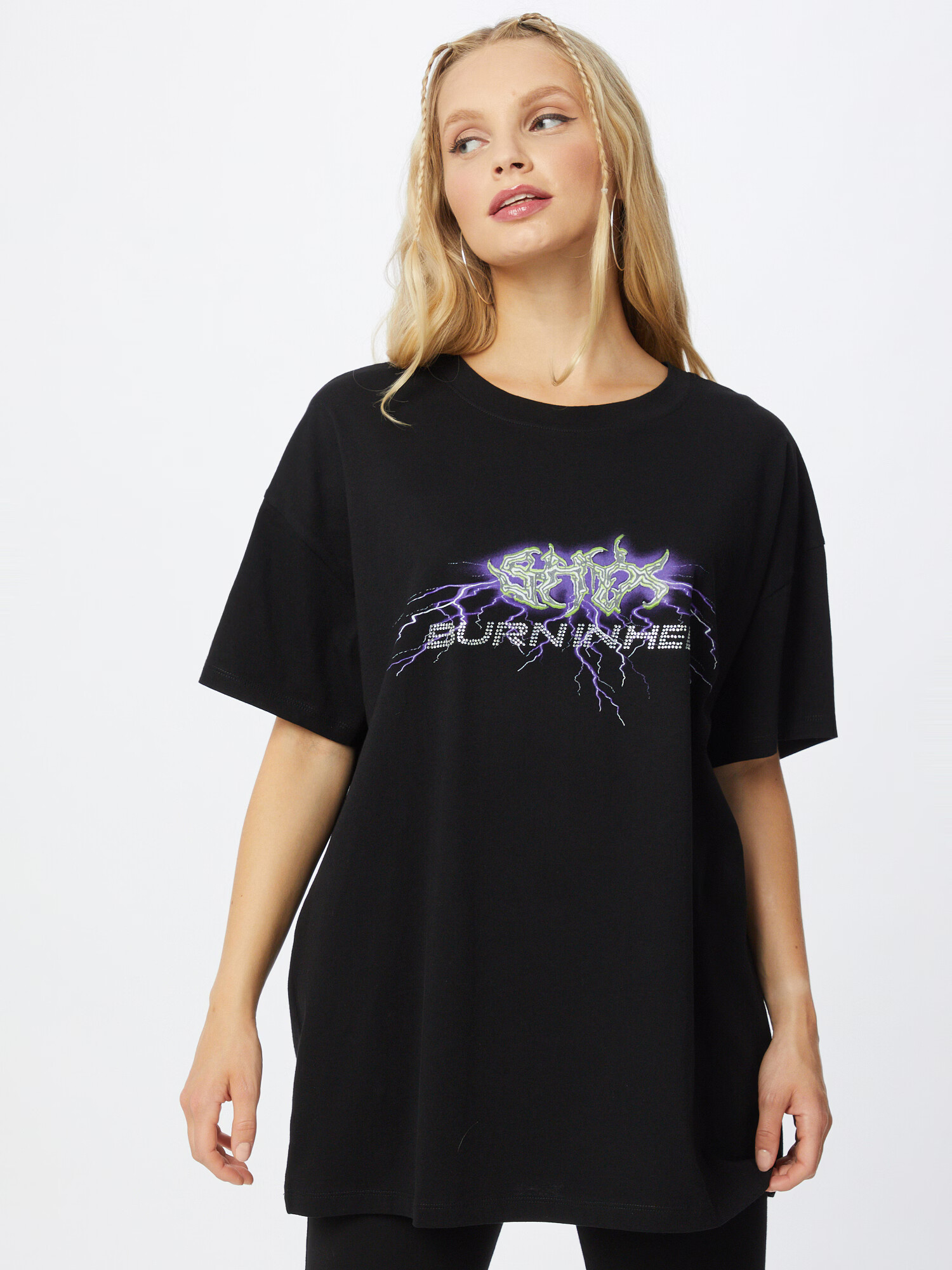 SHYX Tricou 'Jane' negru - Pled.ro