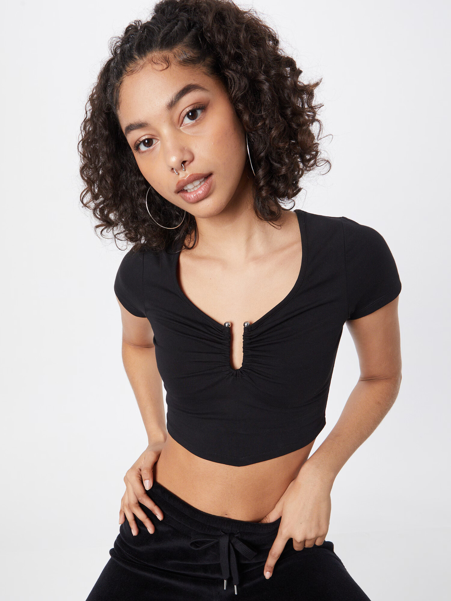 SHYX Tricou 'Raven' negru - Pled.ro