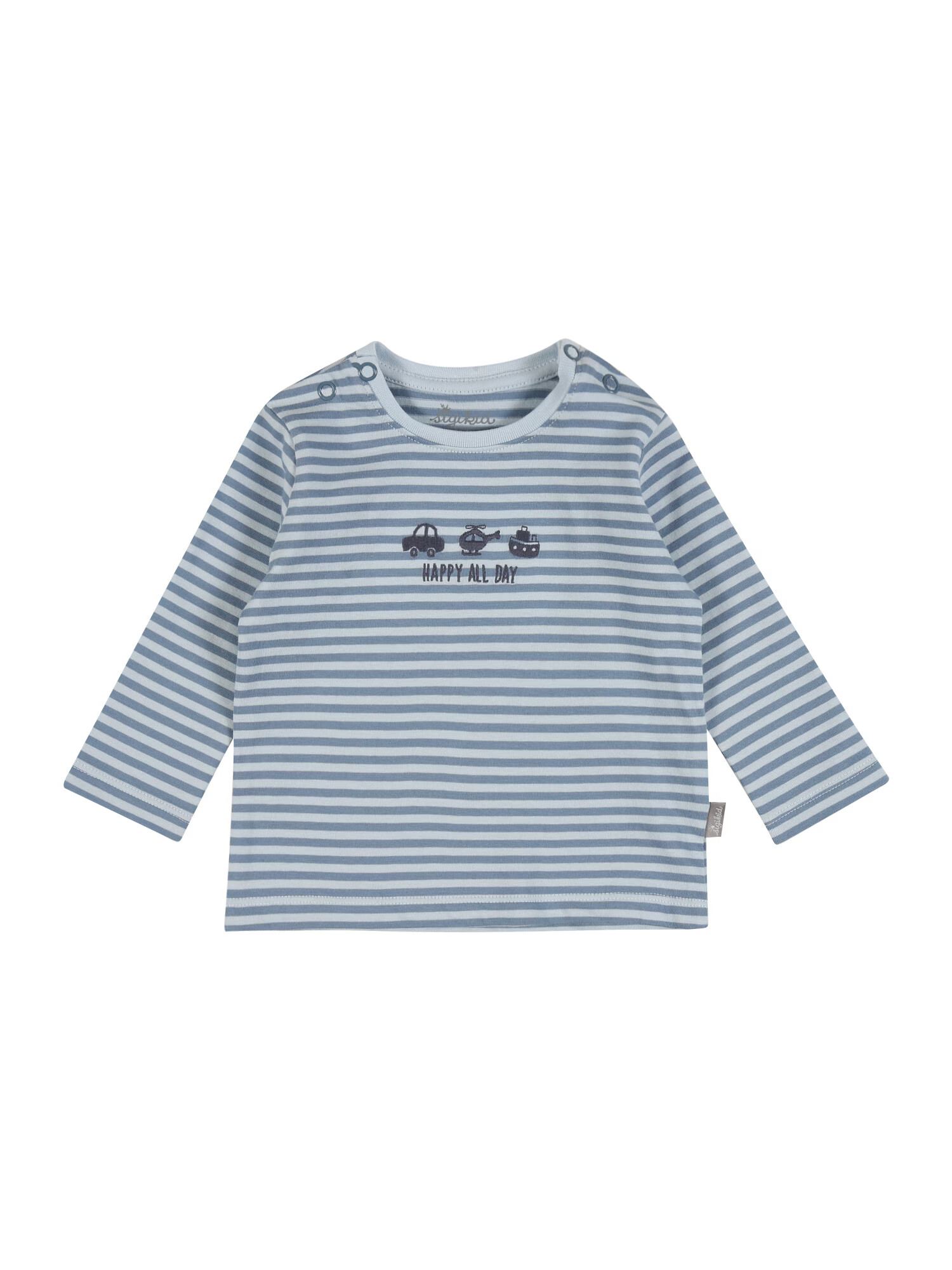 SIGIKID Tricou albastru porumbel / albastru deschis - Pled.ro