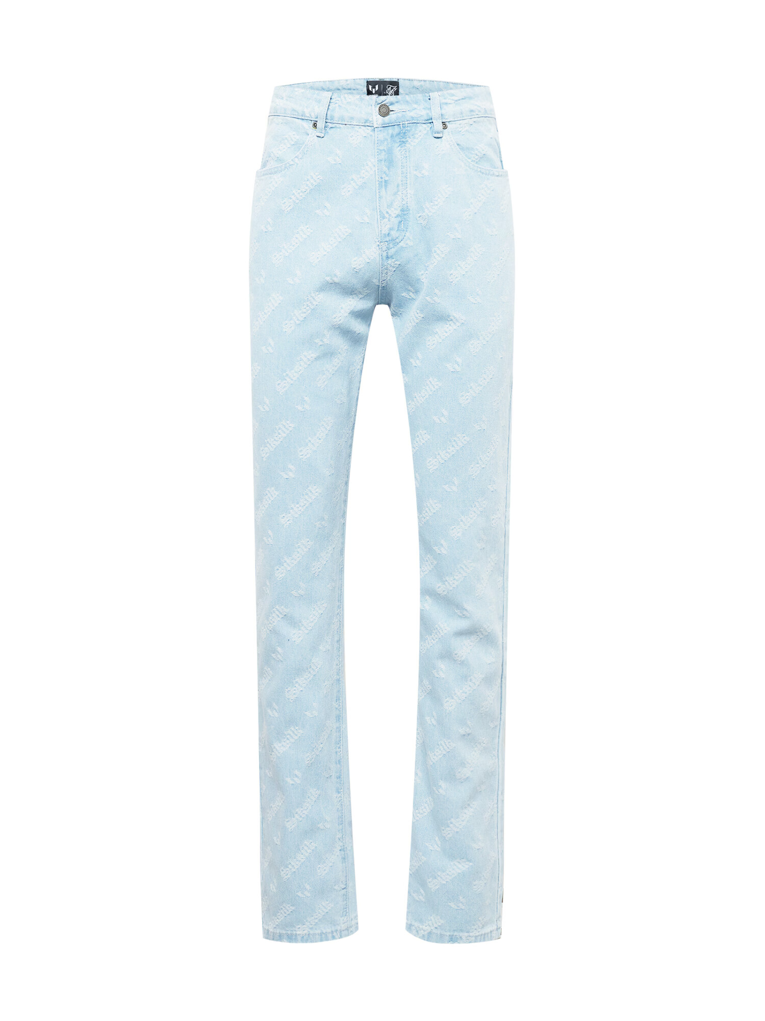 SikSilk Jeans 'Messi' albastru deschis - Pled.ro