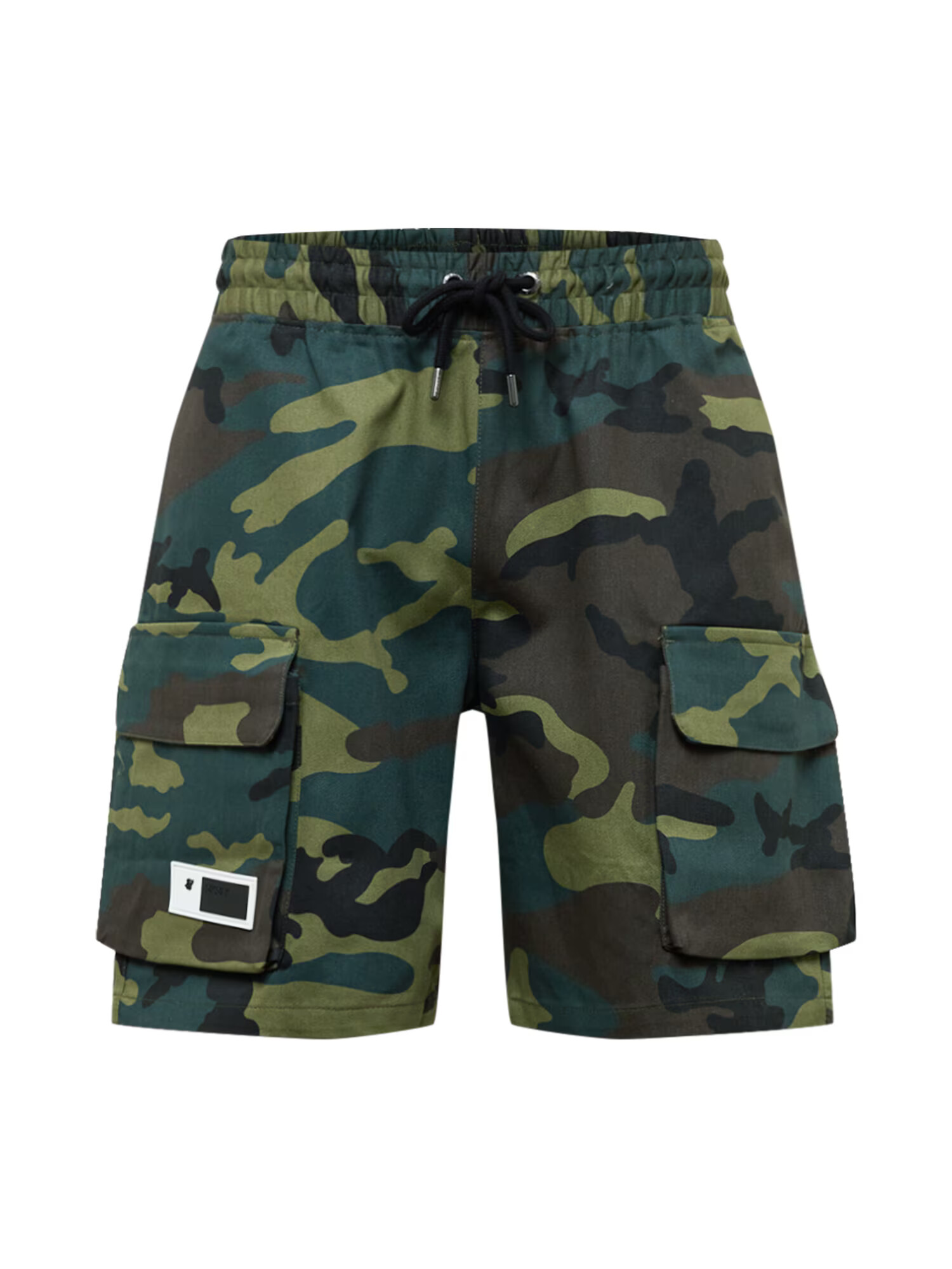 SikSilk Pantaloni cu buzunare kaki / oliv / verde închis / negru / alb - Pled.ro