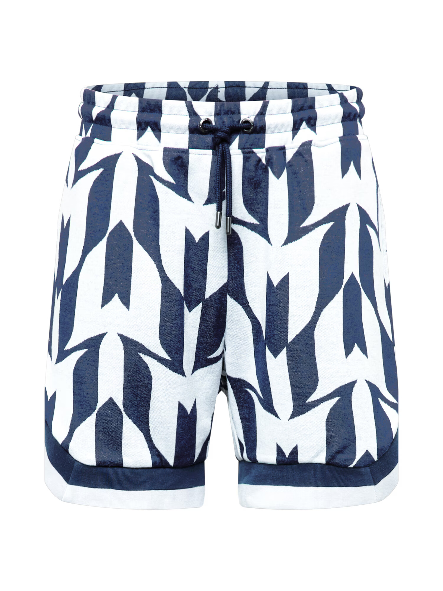 SikSilk Pantaloni 'Messi' bleumarin / alb - Pled.ro