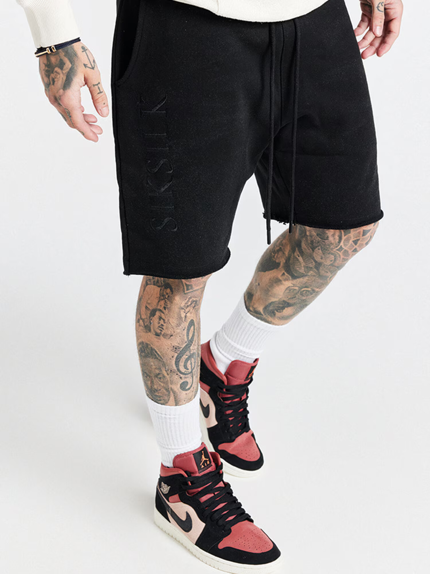 SikSilk Pantaloni negru - Pled.ro