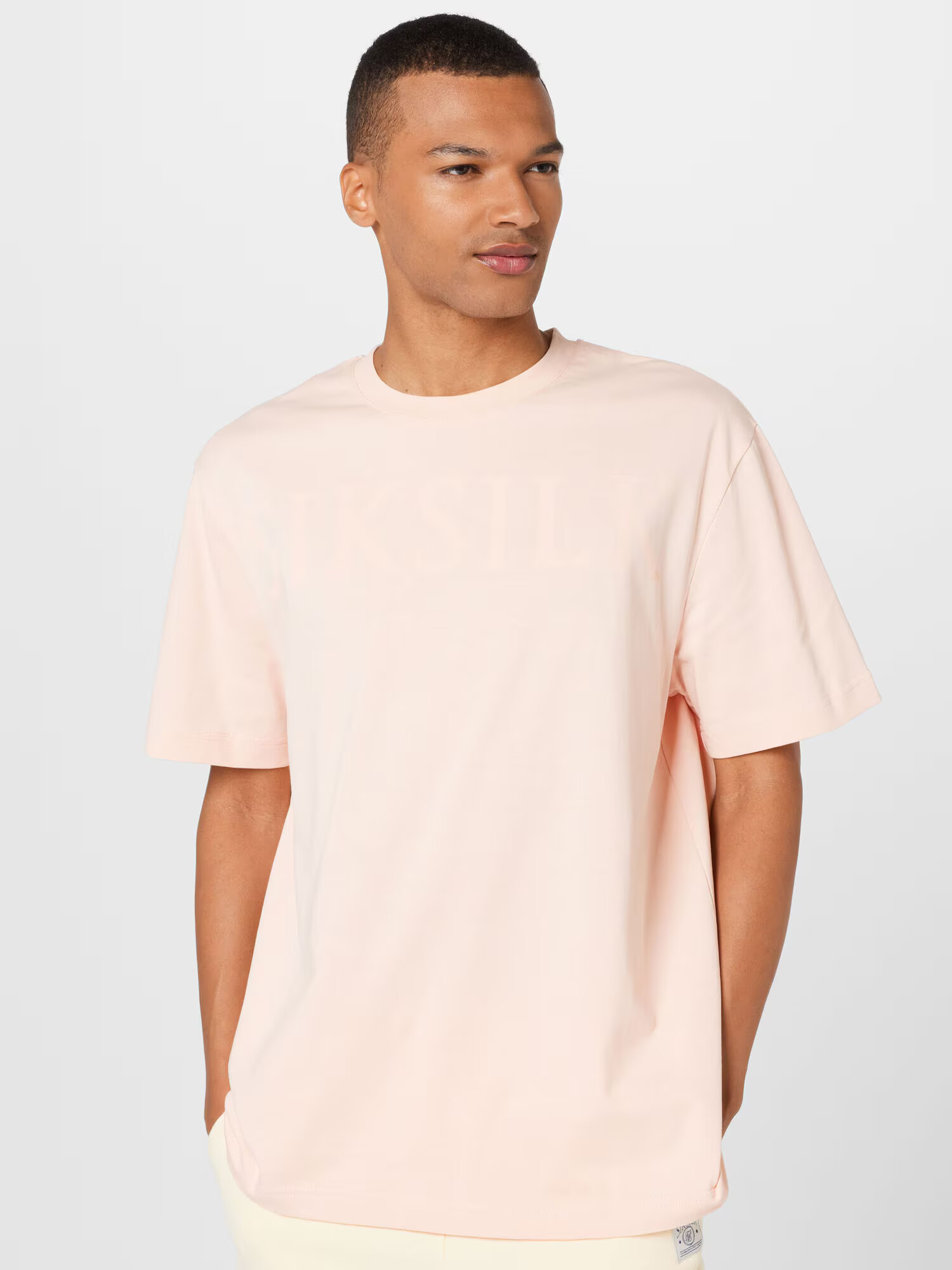 SikSilk Tricou roz pastel - Pled.ro