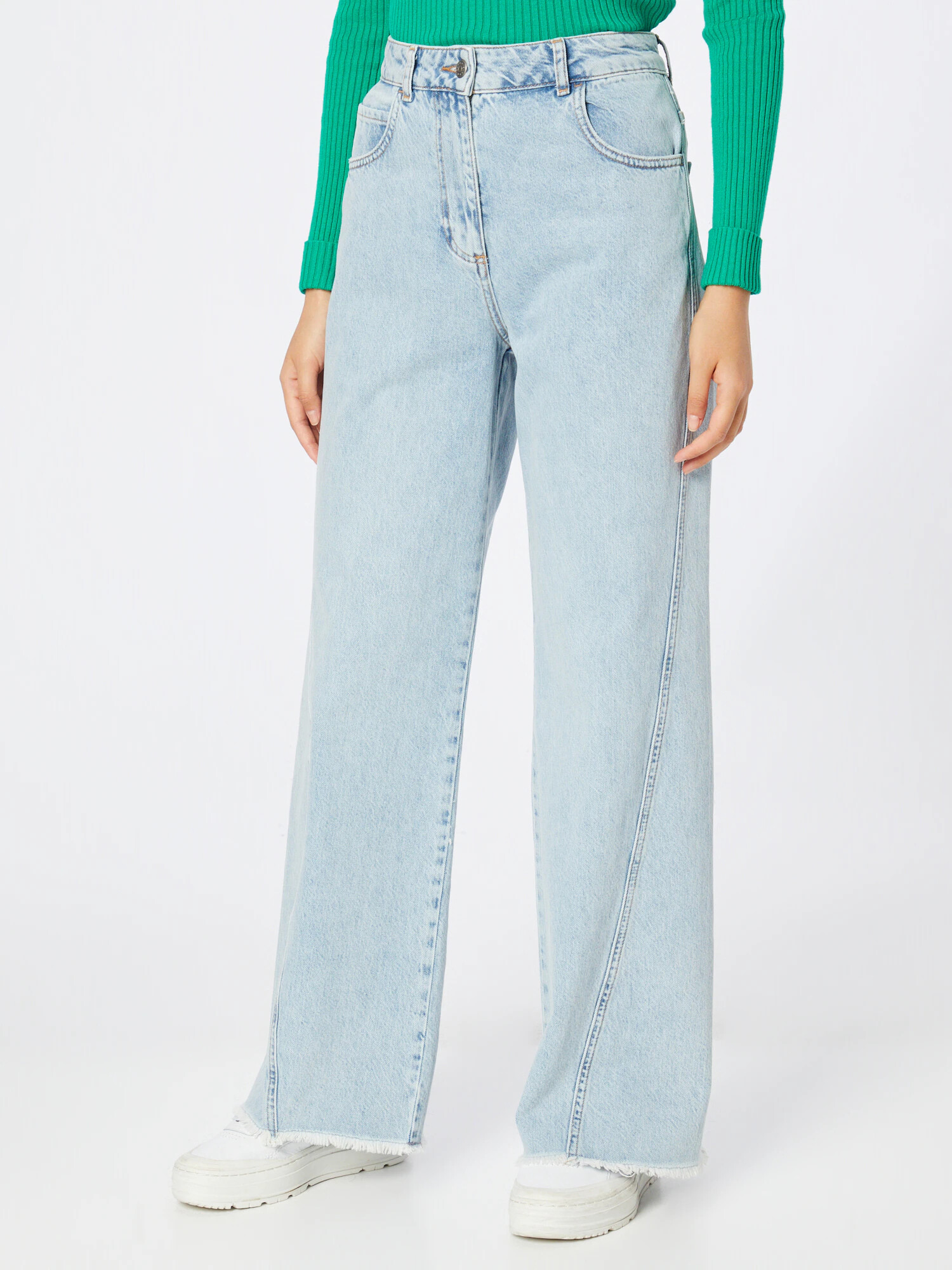 Sisley Jeans albastru denim - Pled.ro