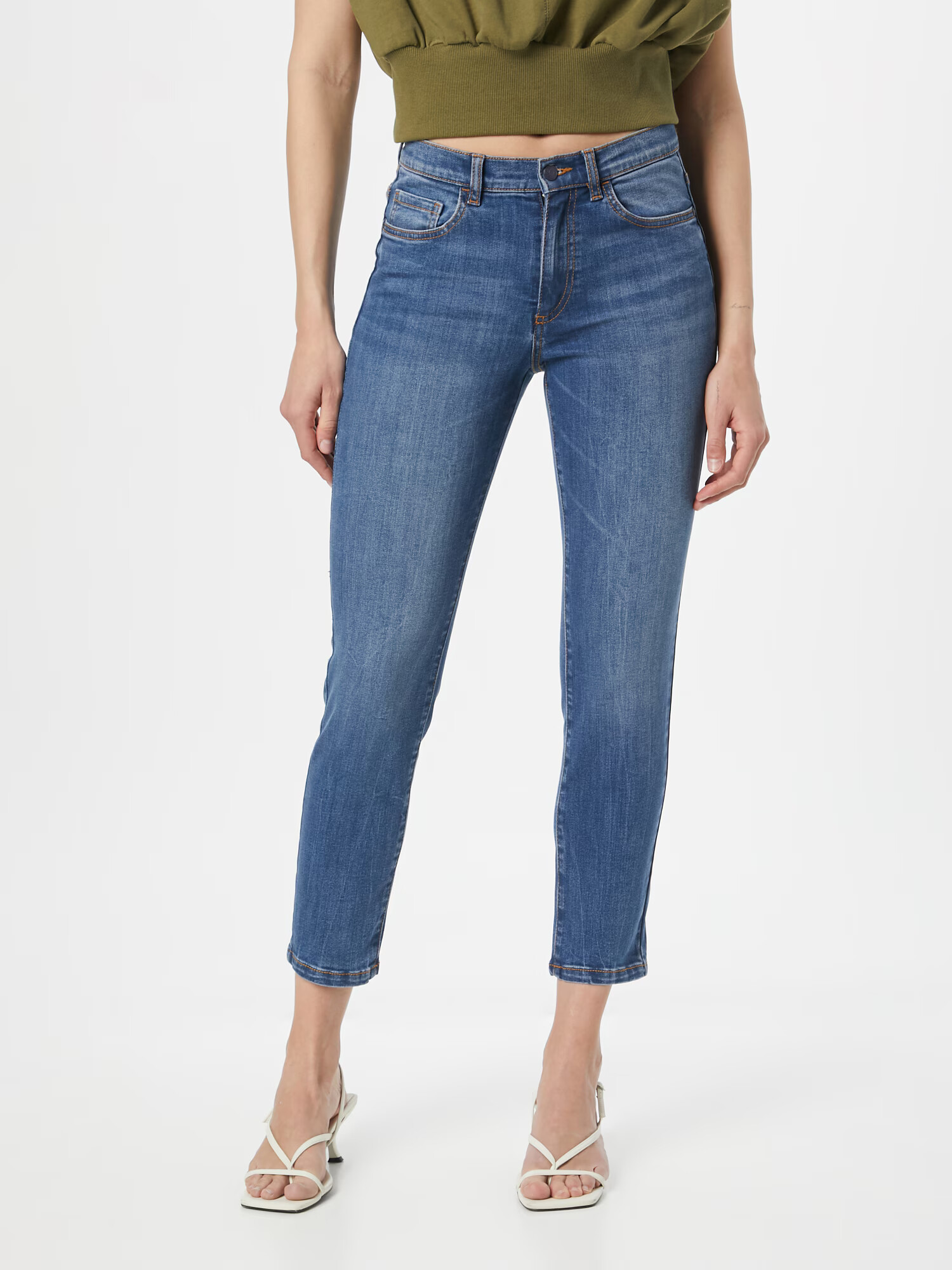 Sisley Jeans albastru denim - Pled.ro