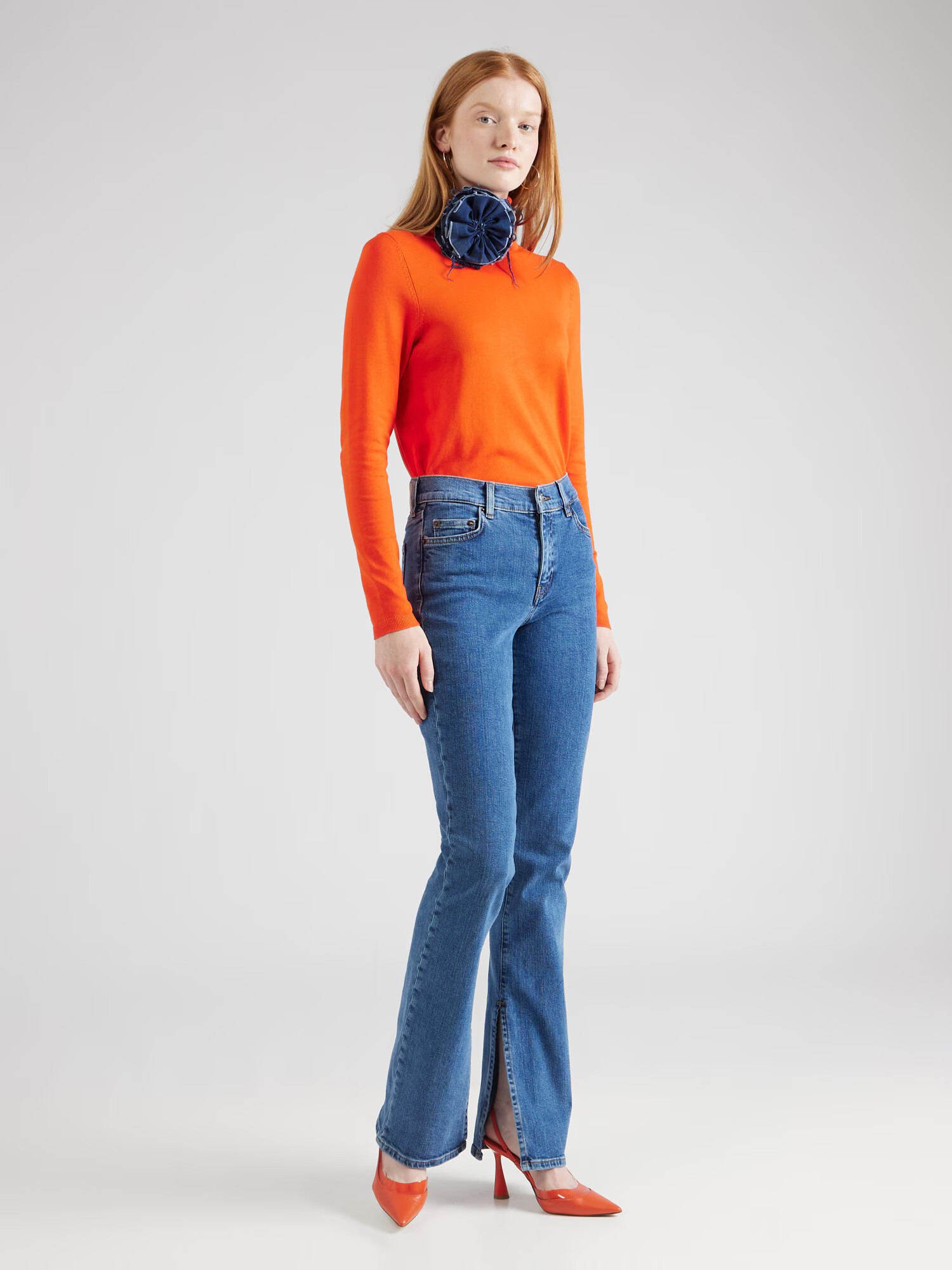 Sisley Jeans albastru denim - Pled.ro