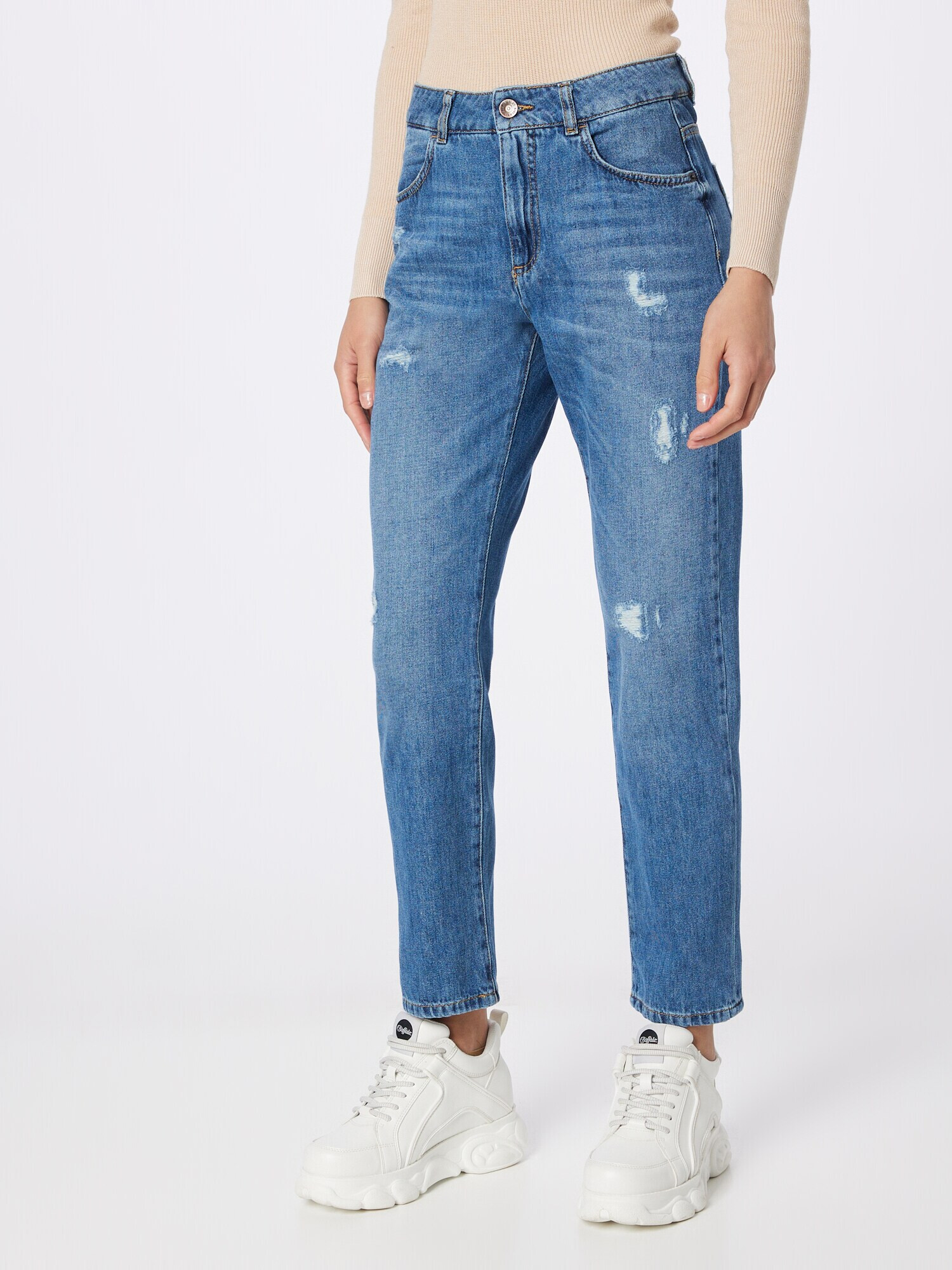 Sisley Jeans albastru denim - Pled.ro