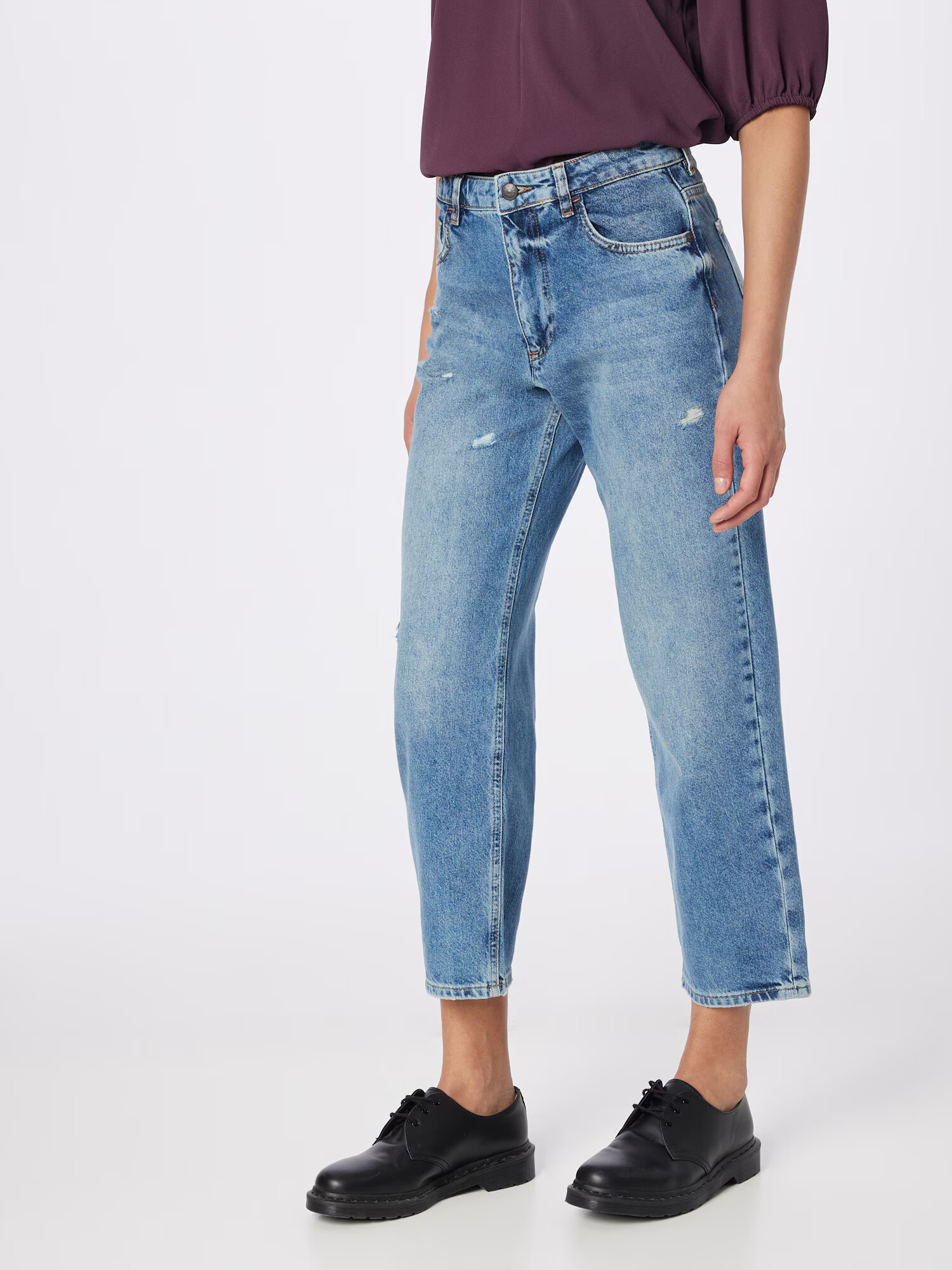 Sisley Jeans albastru denim - Pled.ro