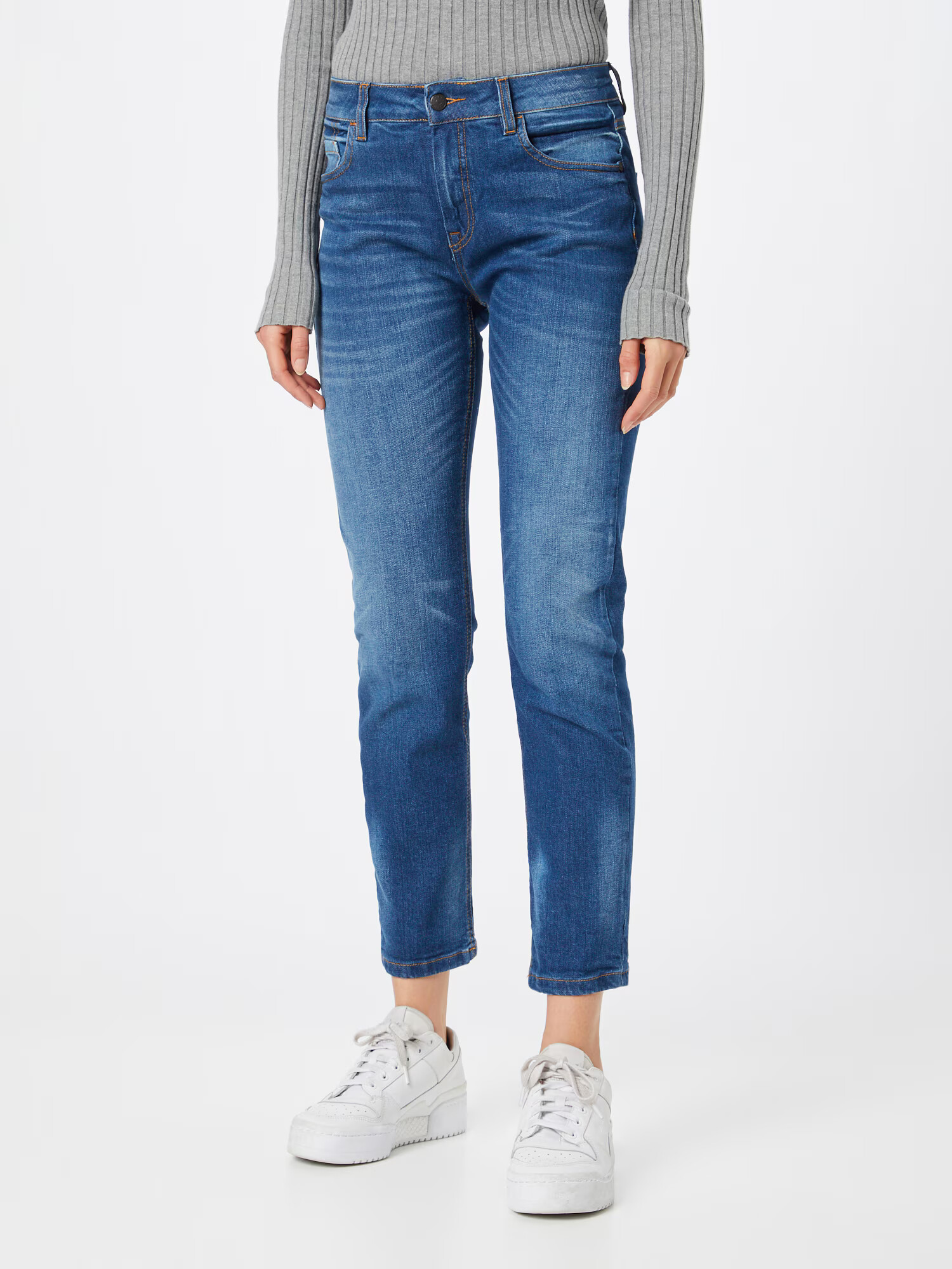 Sisley Jeans albastru denim - Pled.ro