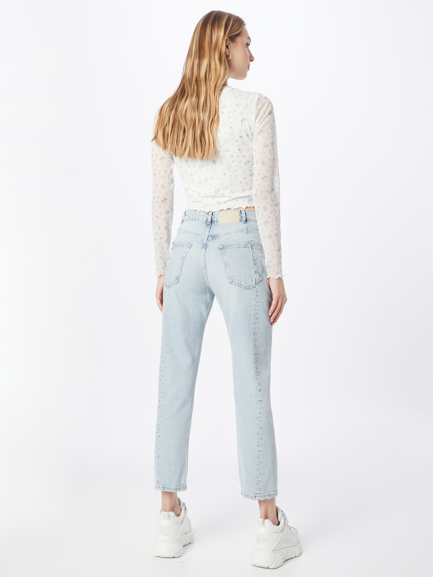 Sisley Jeans albastru deschis - Pled.ro