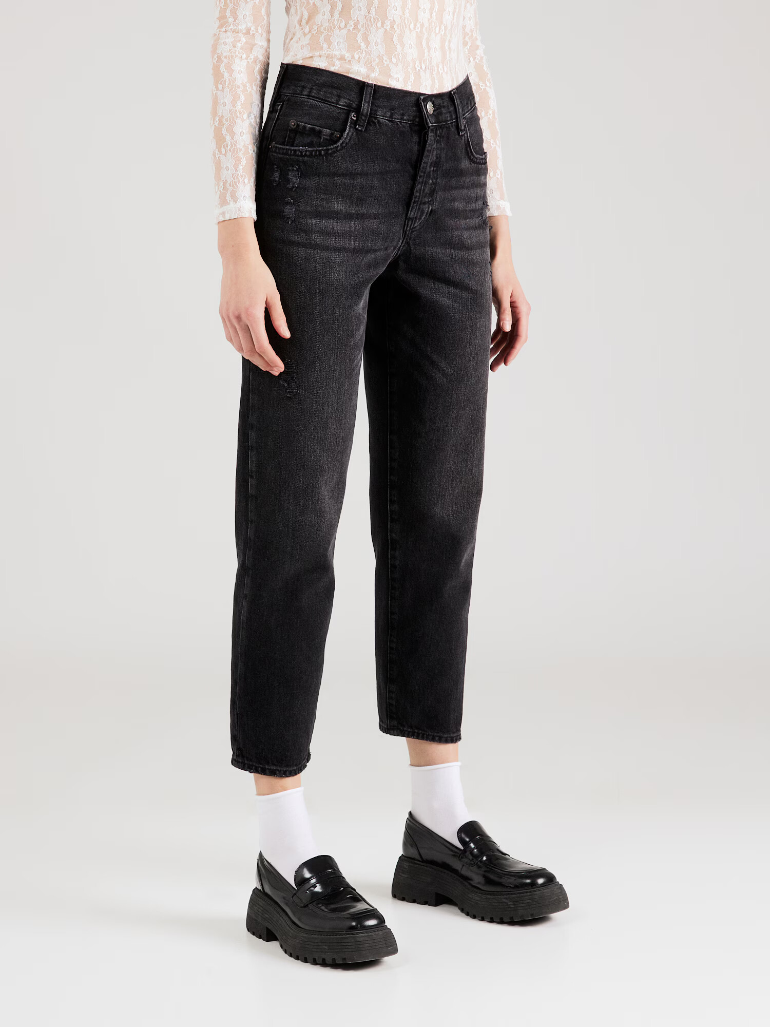 Sisley Jeans negru - Pled.ro