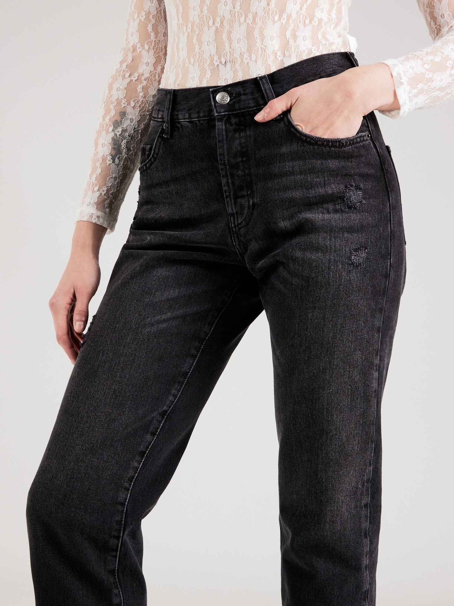 Sisley Jeans negru - Pled.ro