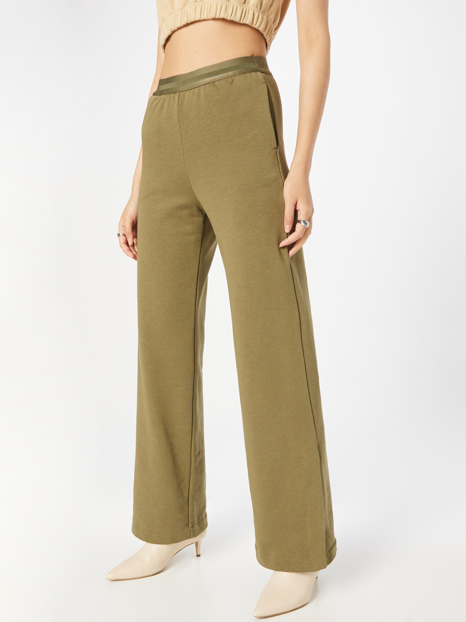 Sisley Pantaloni kaki - Pled.ro