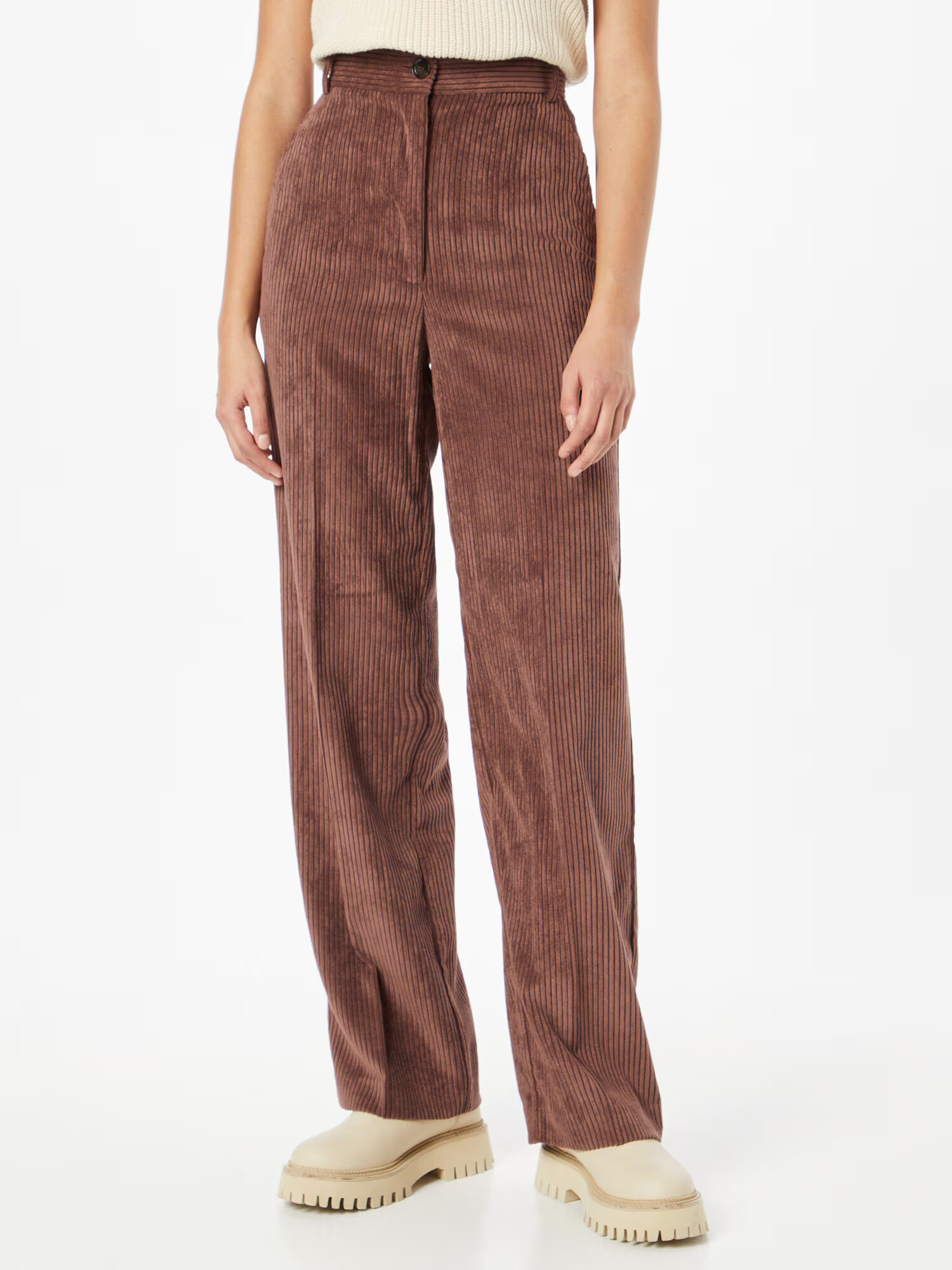 Sisley Pantaloni maro - Pled.ro