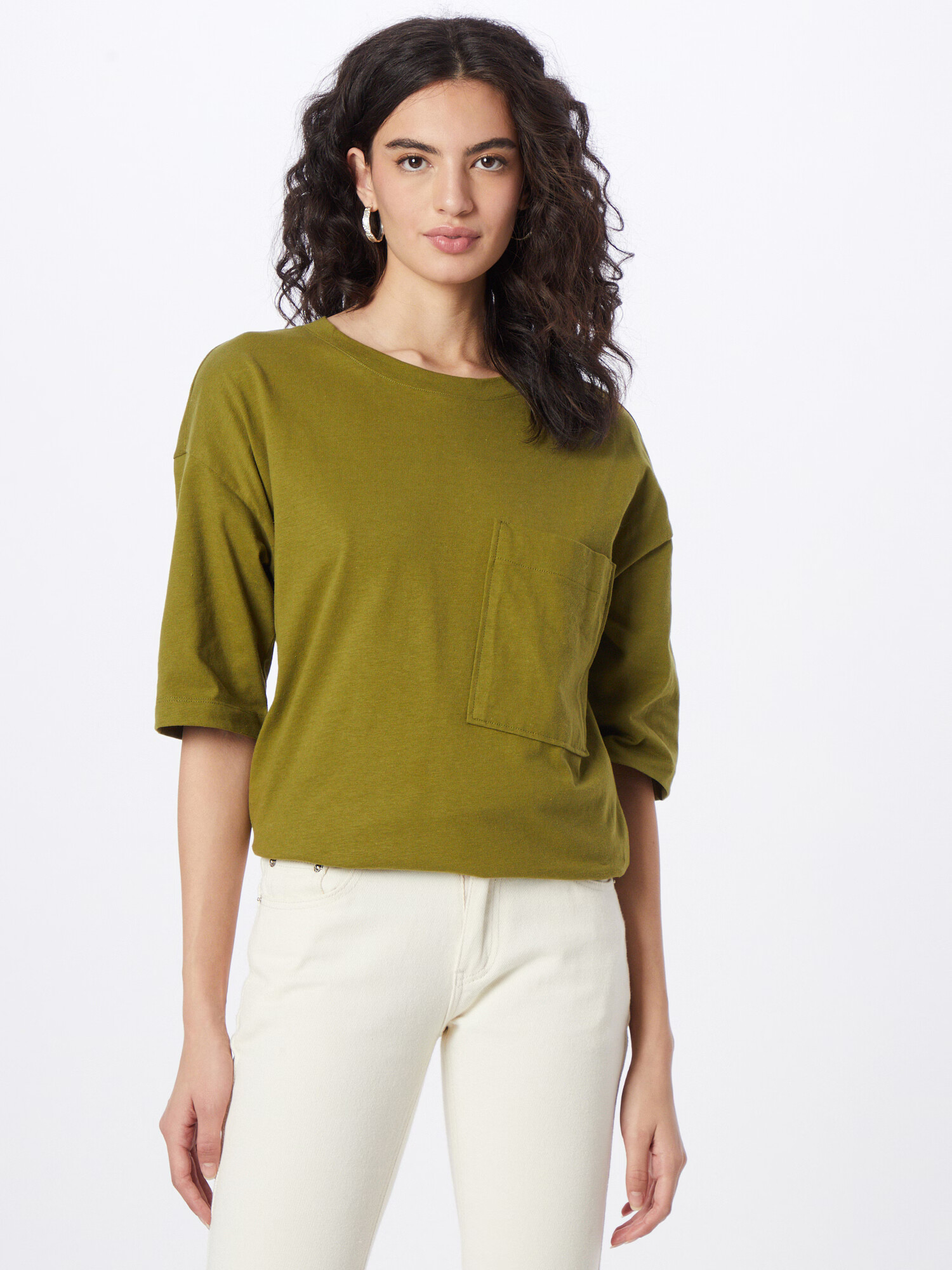 Sisley Tricou verde stuf - Pled.ro