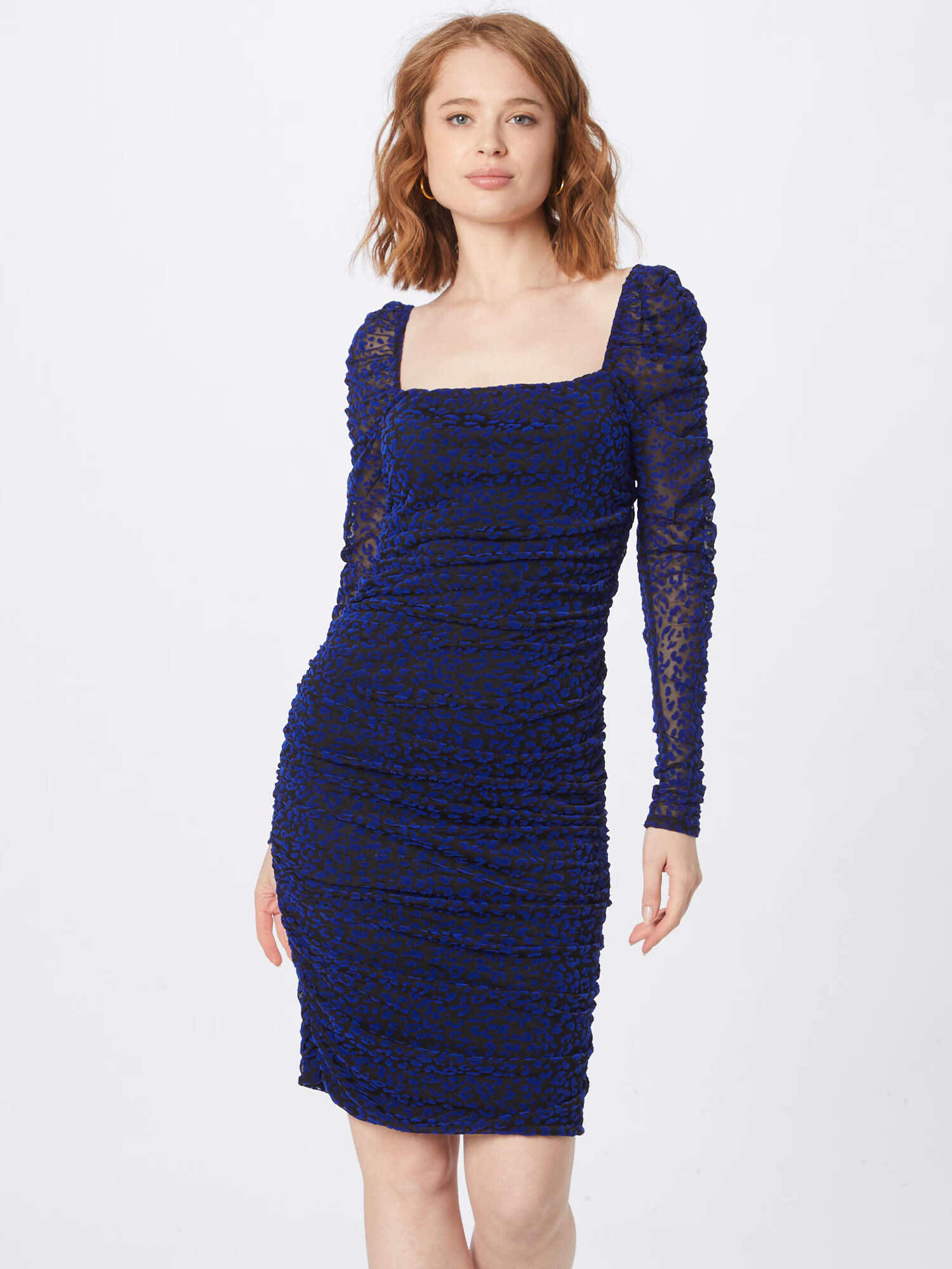 SISTERS POINT Rochie de cocktail 'ENOLI' albastru / negru - Pled.ro