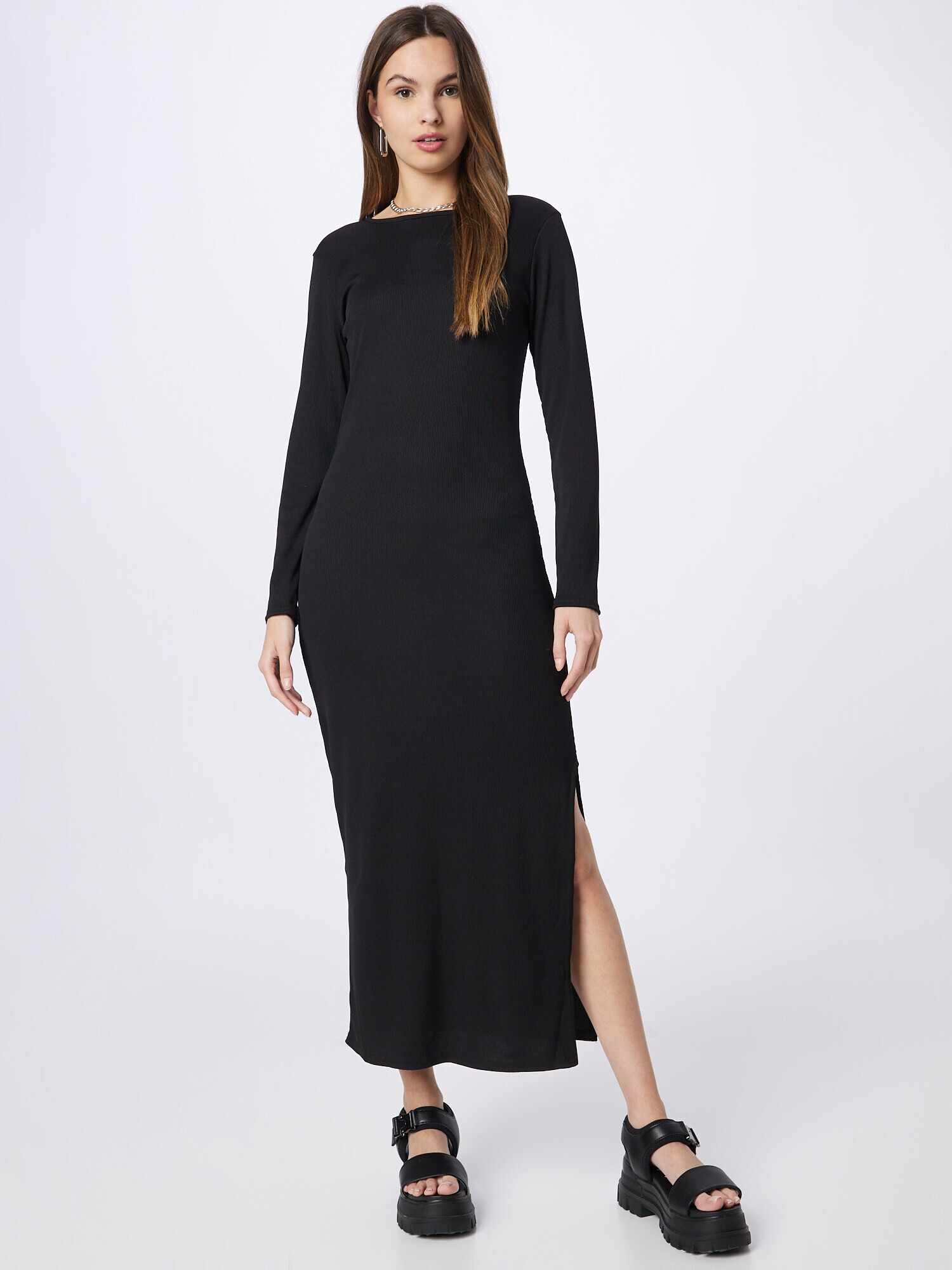 SISTERS POINT Rochie 'GLINT' negru - Pled.ro