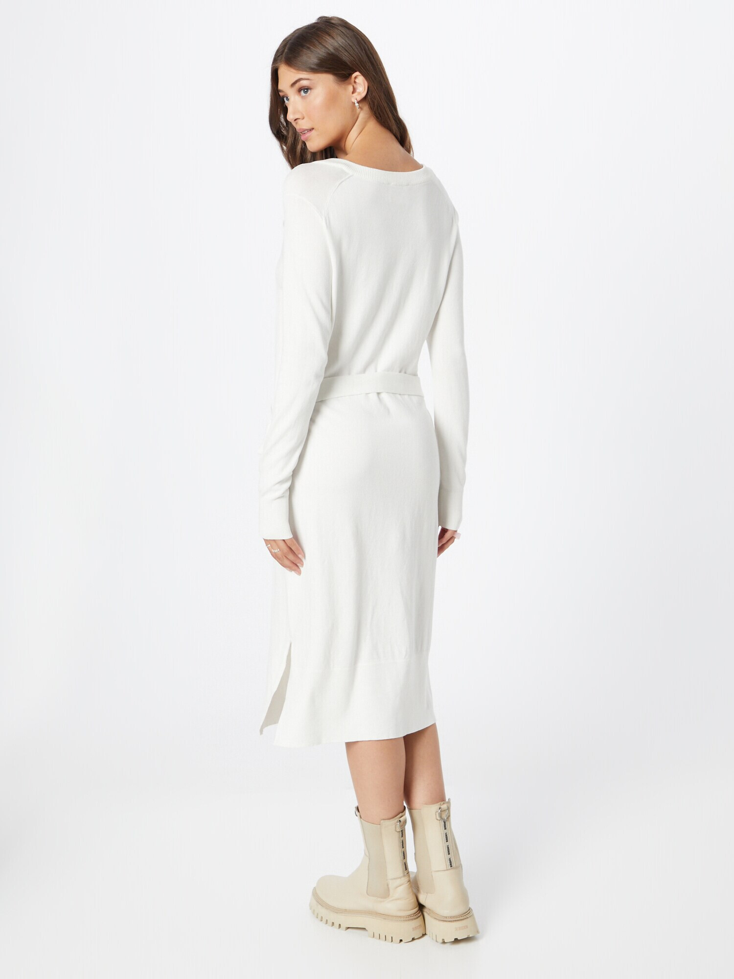 SISTERS POINT Rochie tricotat 'HOTTI' crem - Pled.ro