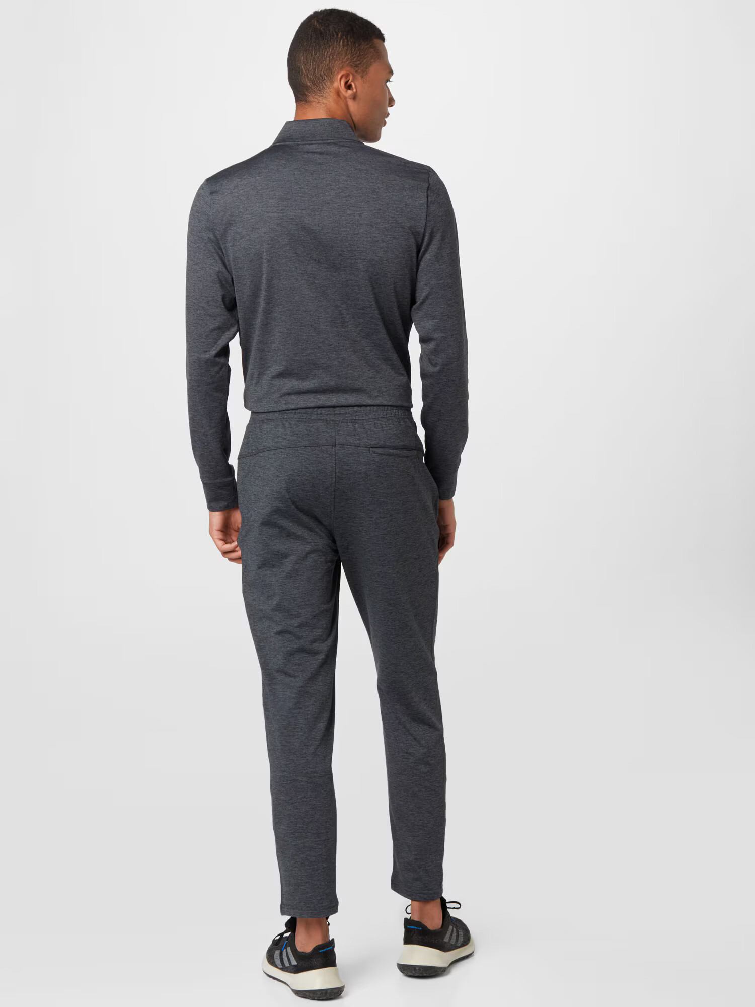 Skechers Performance Pantaloni sport gri închis - Pled.ro