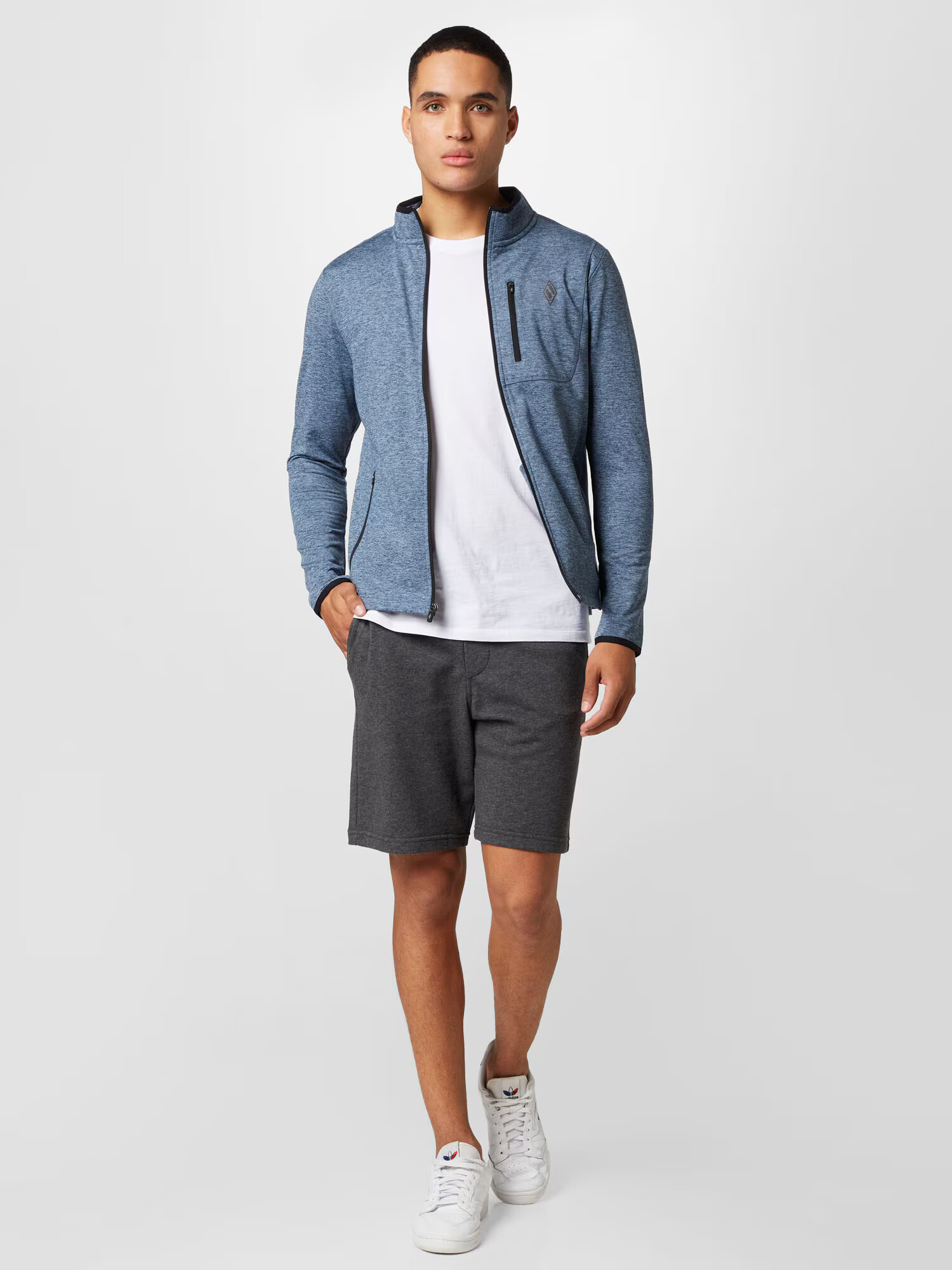 Skechers Performance Pantaloni sport gri închis - Pled.ro