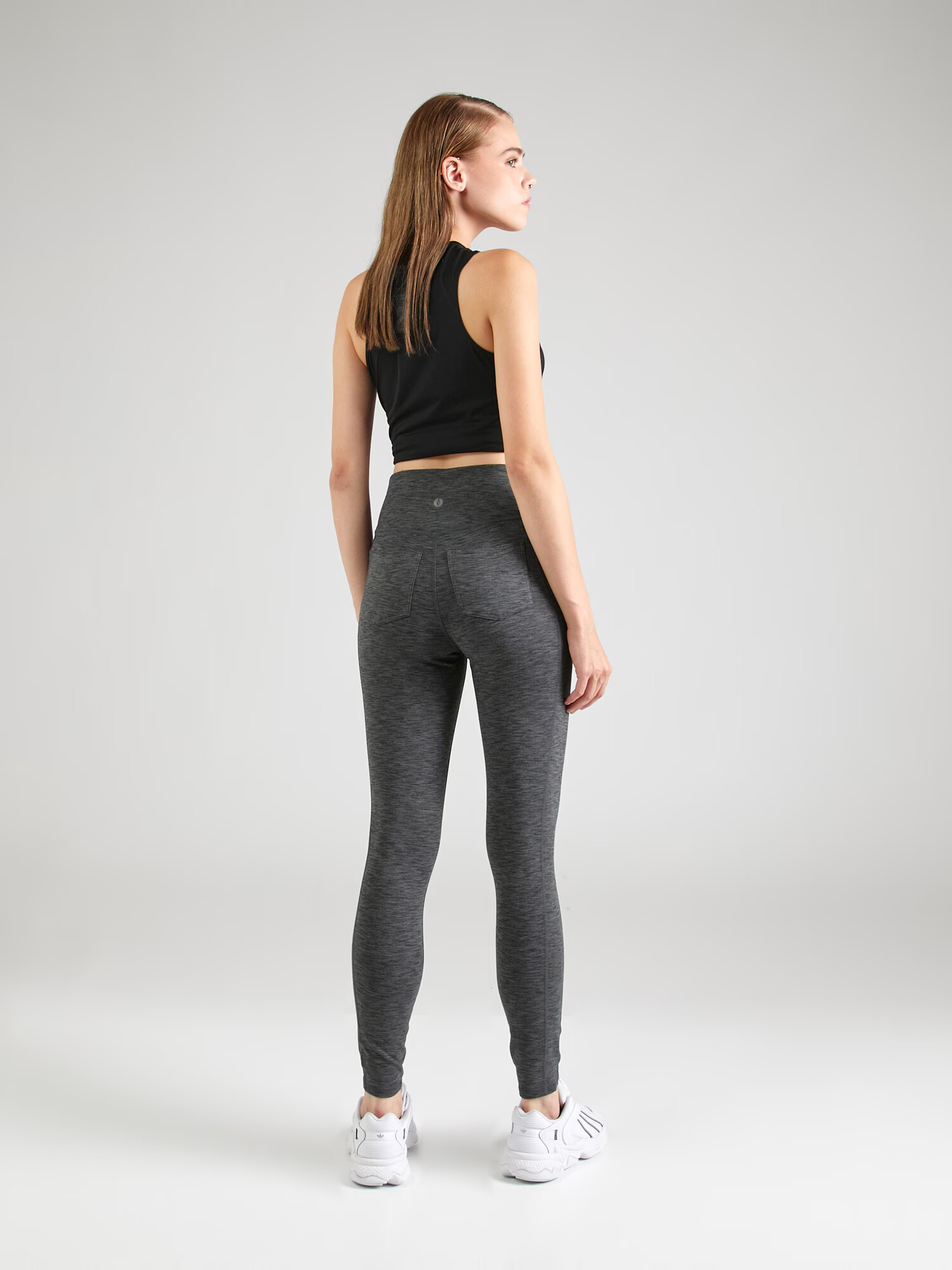 Skechers Performance Pantaloni sport gri închis - Pled.ro