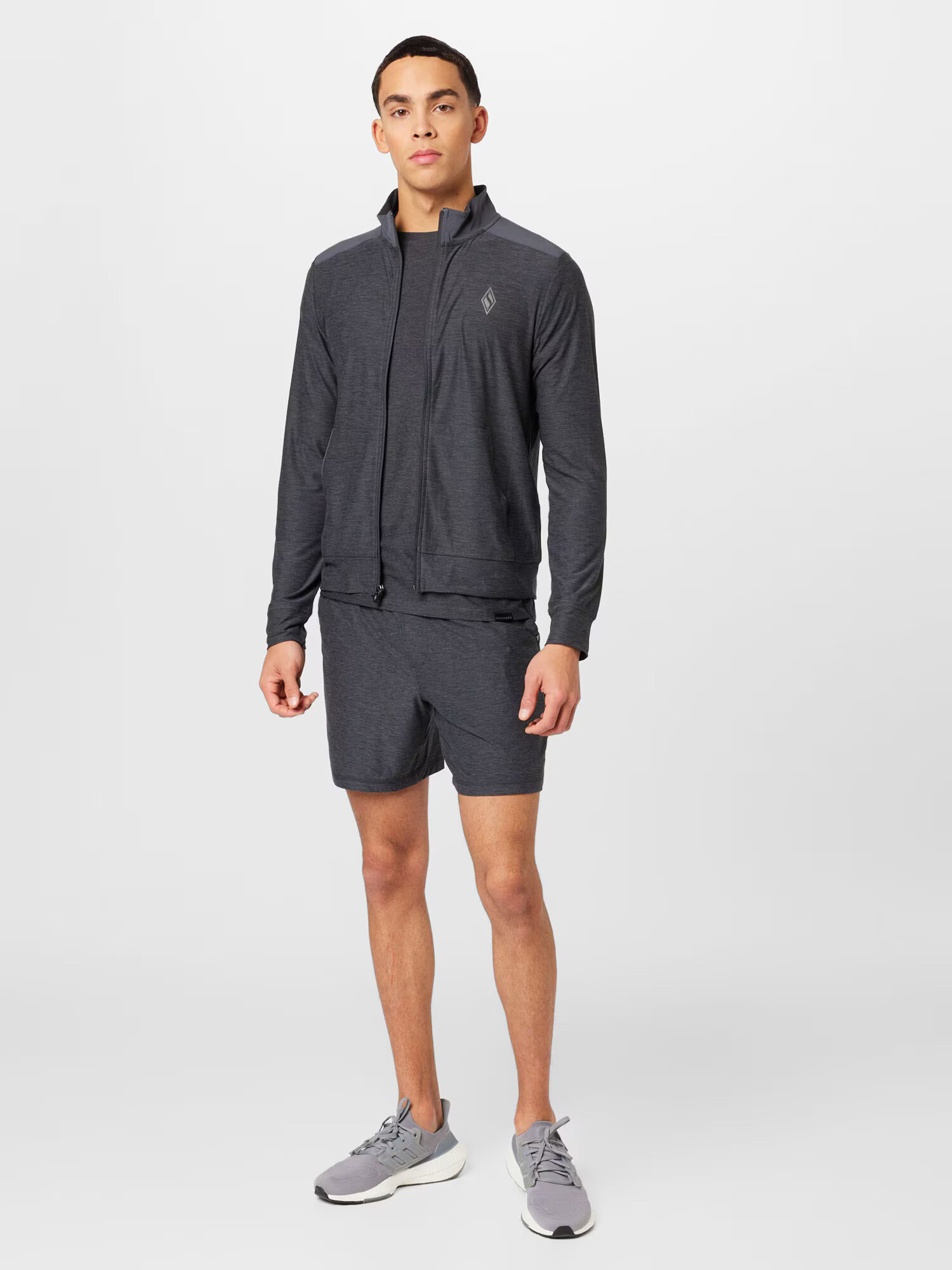 Skechers Performance Pantaloni sport 'ULTRA GO LITE' gri închis - Pled.ro