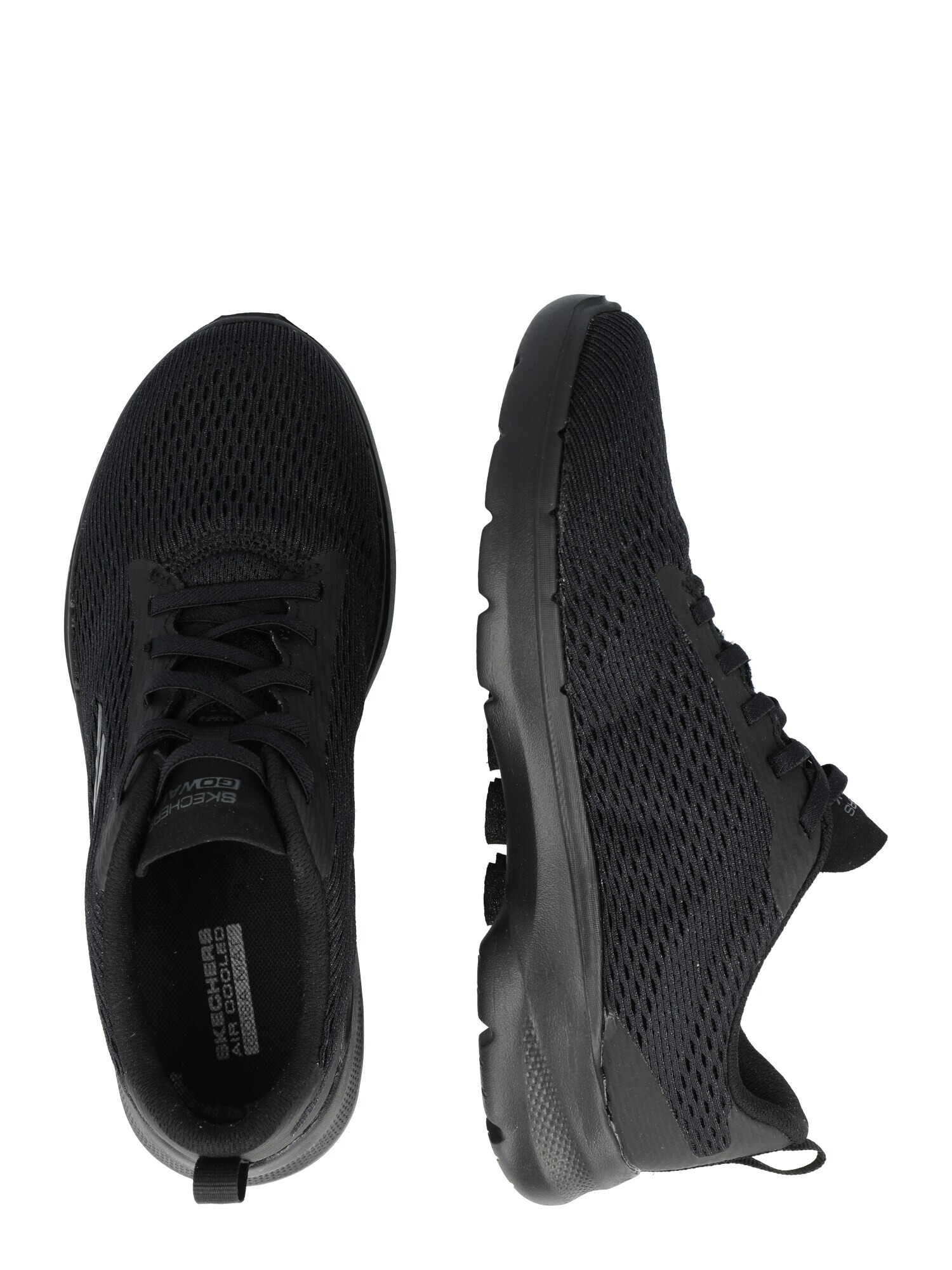 SKECHERS Pantofi sport gri / negru - Pled.ro