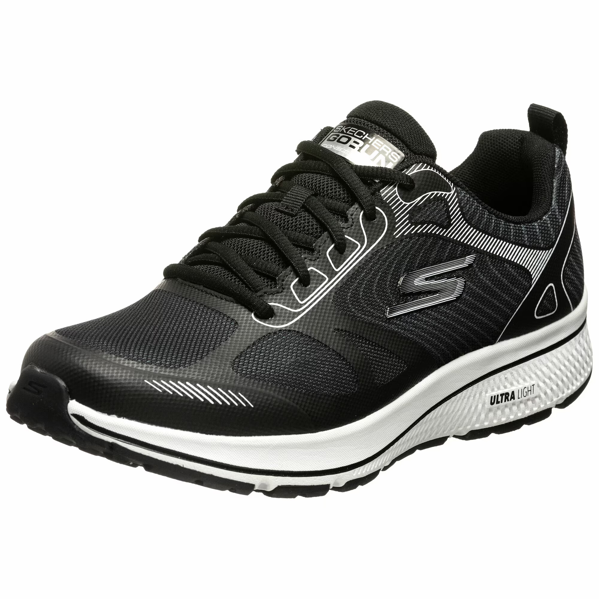 Skechers Performance Pantofi sport negru / alb - Pled.ro