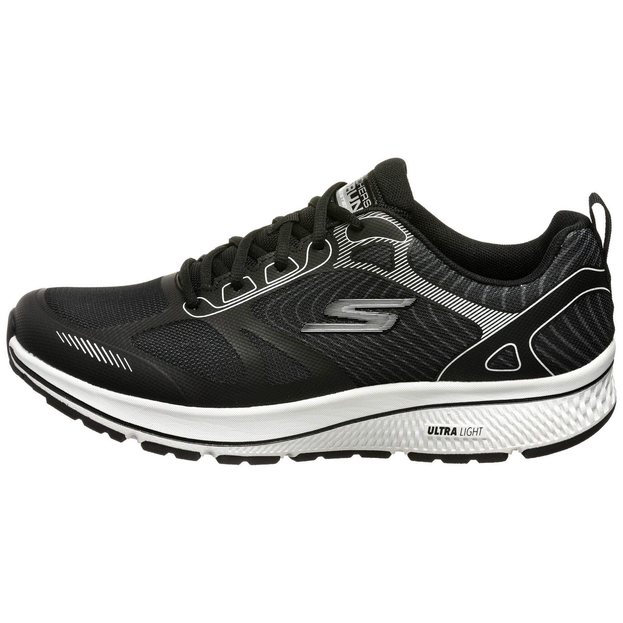 Skechers Performance Pantofi sport negru / alb - Pled.ro