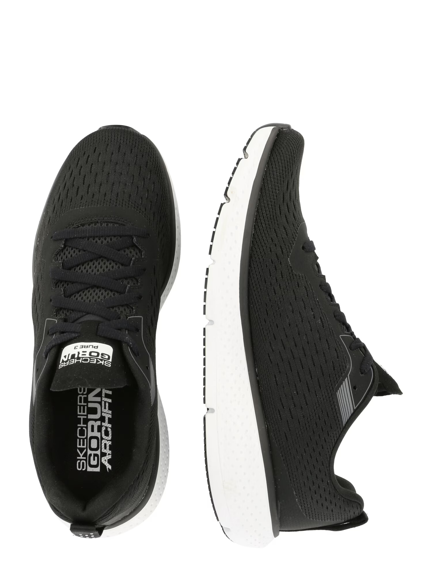 Skechers Performance Sneaker de alergat 'GO RUN PURE 3' negru / alb - Pled.ro