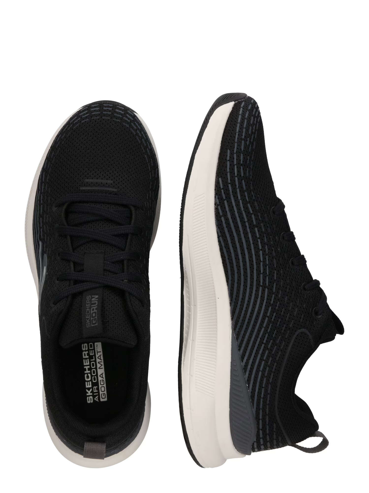 Skechers Performance Sneaker low gri închis / negru / alb - Pled.ro