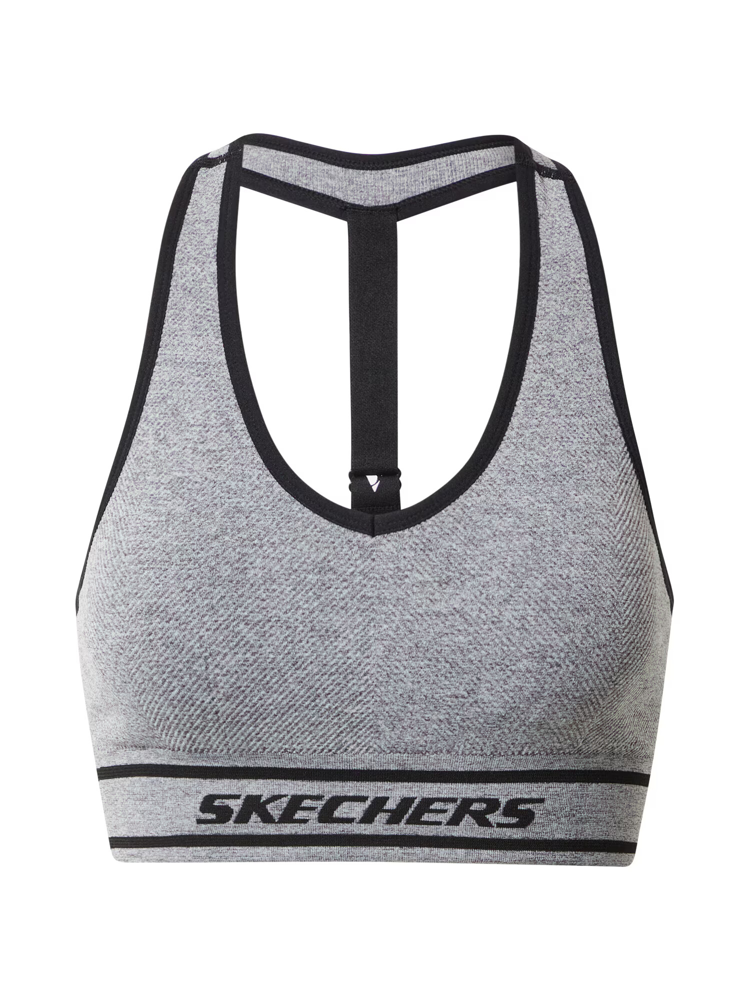 Skechers Performance Sutien sport gri amestecat / negru - Pled.ro